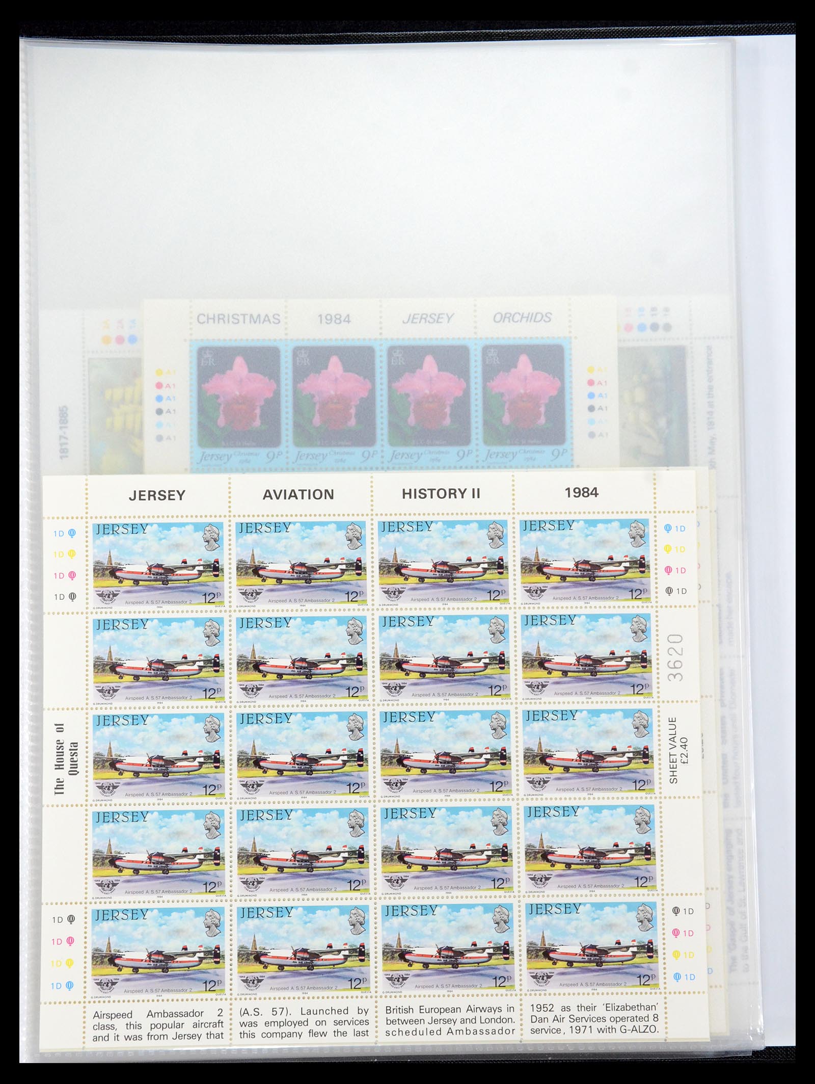 35537 260 - Stamp Collection 35537 Jersey 1941-2016!