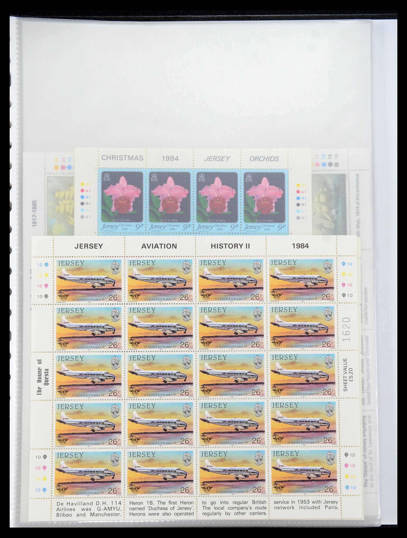 35537 262 - Stamp Collection 35537 Jersey 1941-2016!