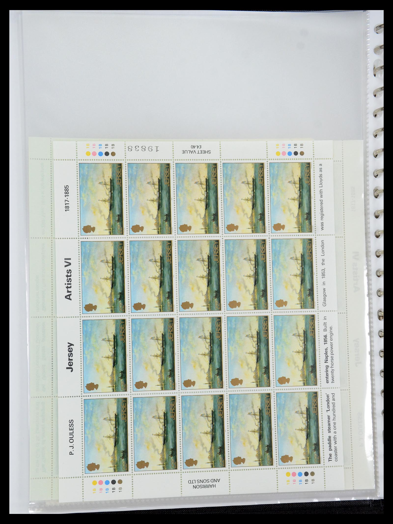 35537 267 - Stamp Collection 35537 Jersey 1941-2016!