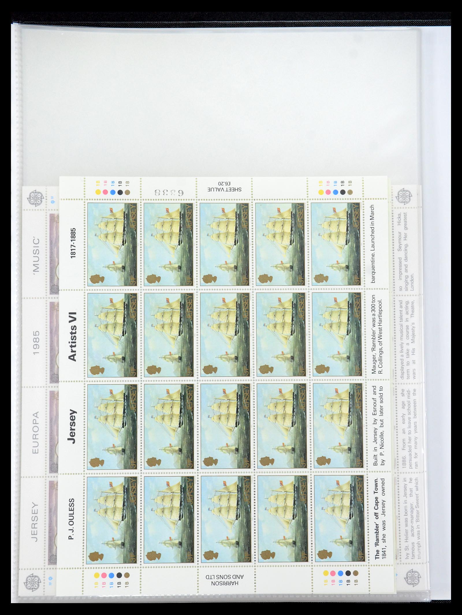 35537 268 - Stamp Collection 35537 Jersey 1941-2016!
