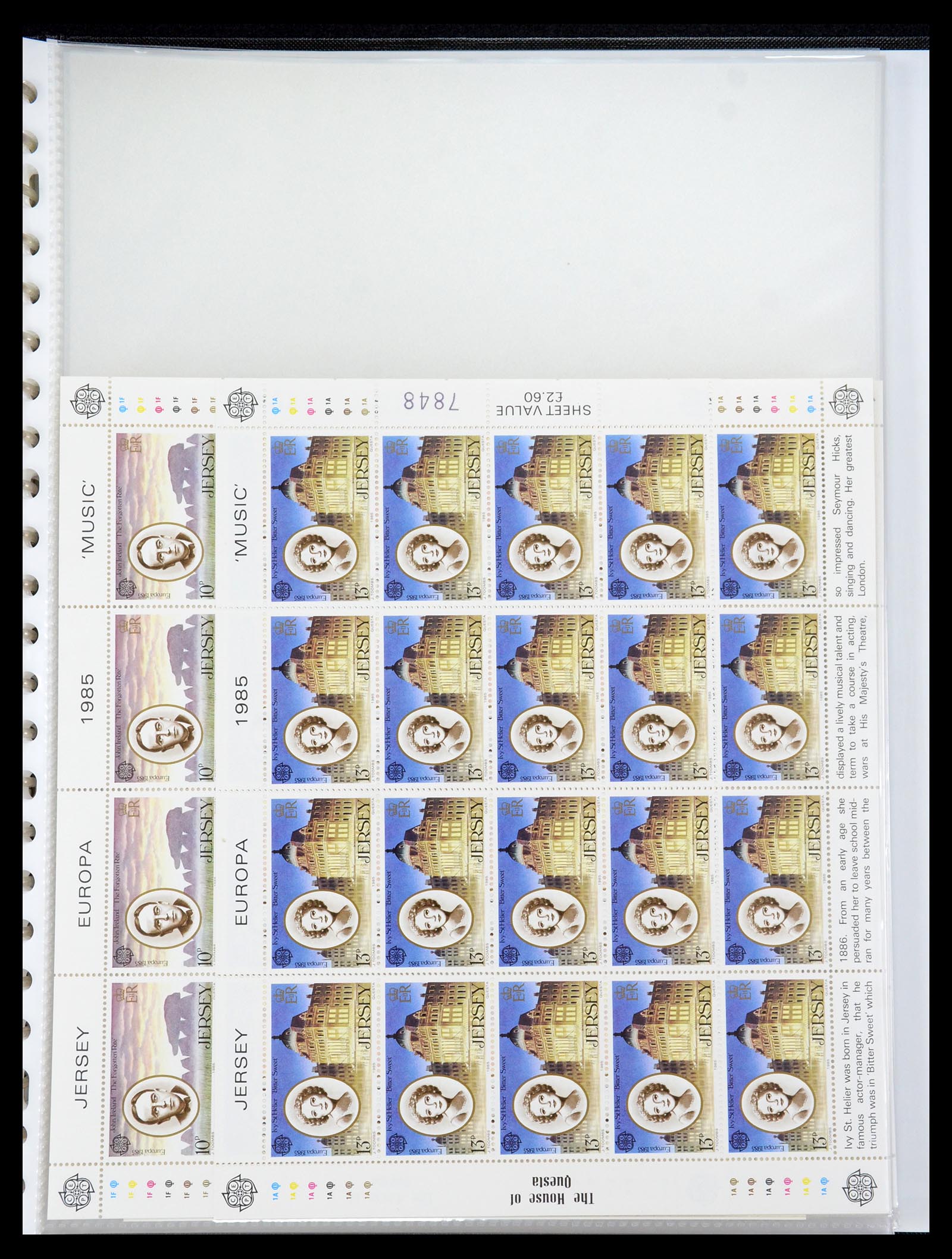 35537 270 - Stamp Collection 35537 Jersey 1941-2016!