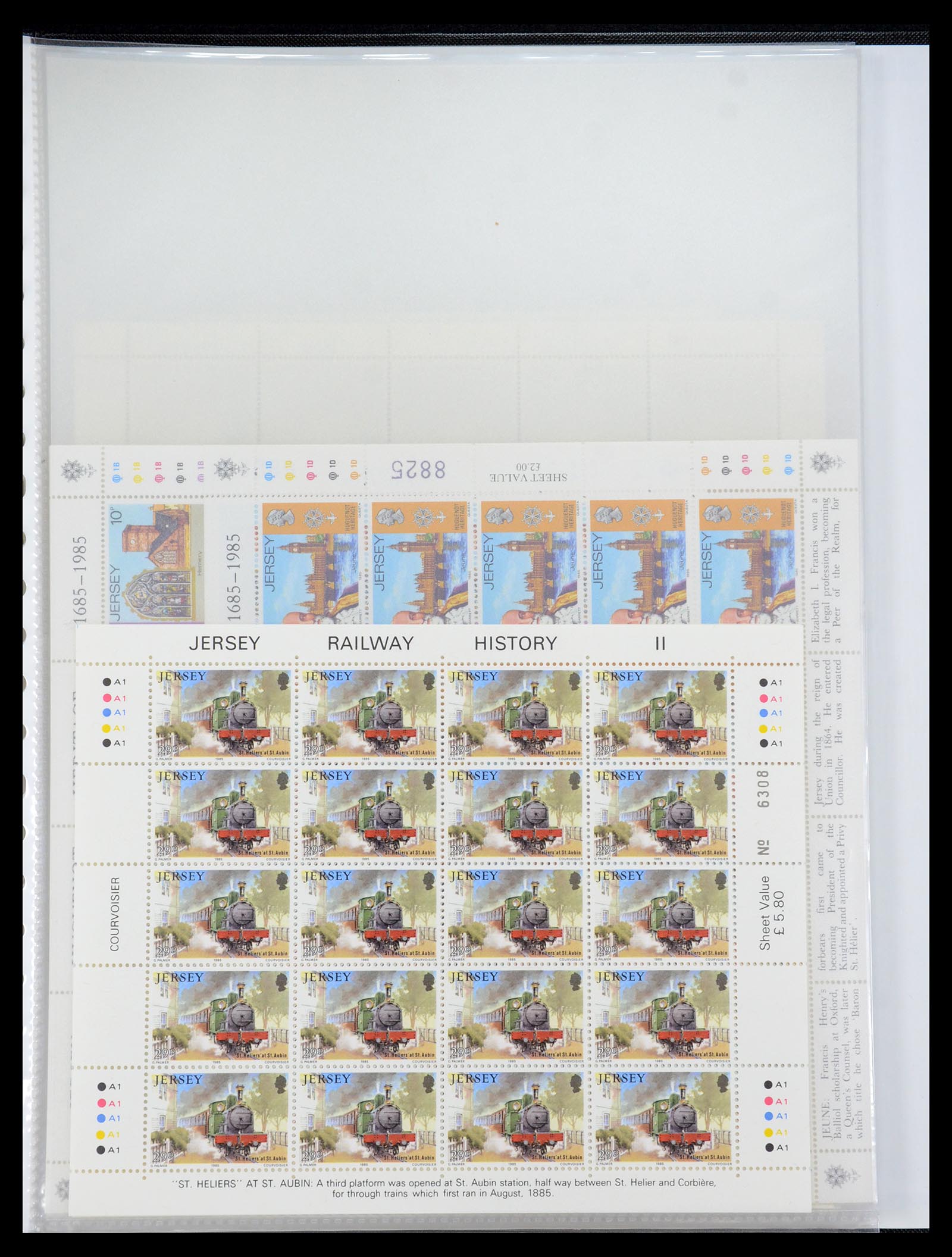 35537 279 - Stamp Collection 35537 Jersey 1941-2016!