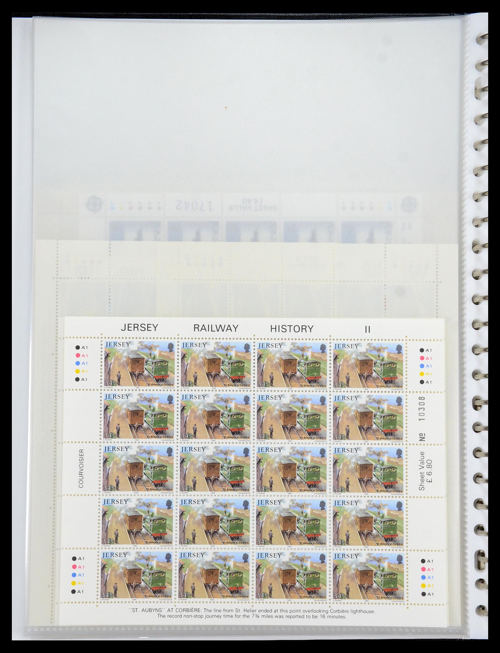 35537 280 - Stamp Collection 35537 Jersey 1941-2016!