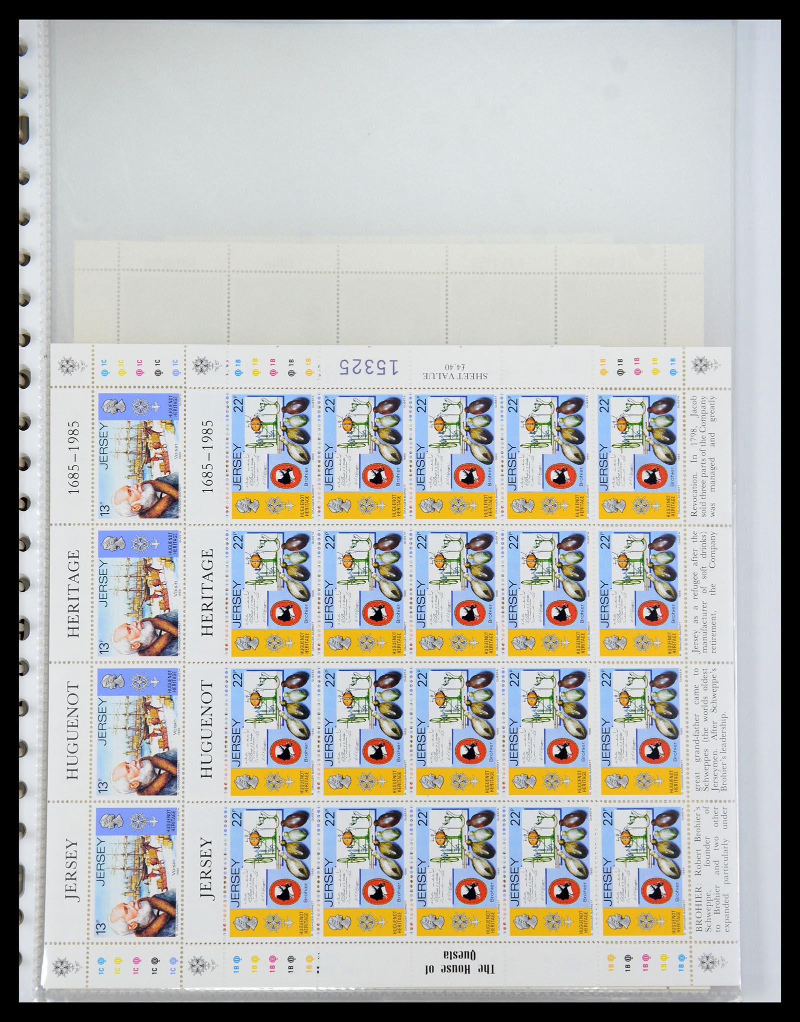 35537 283 - Stamp Collection 35537 Jersey 1941-2016!