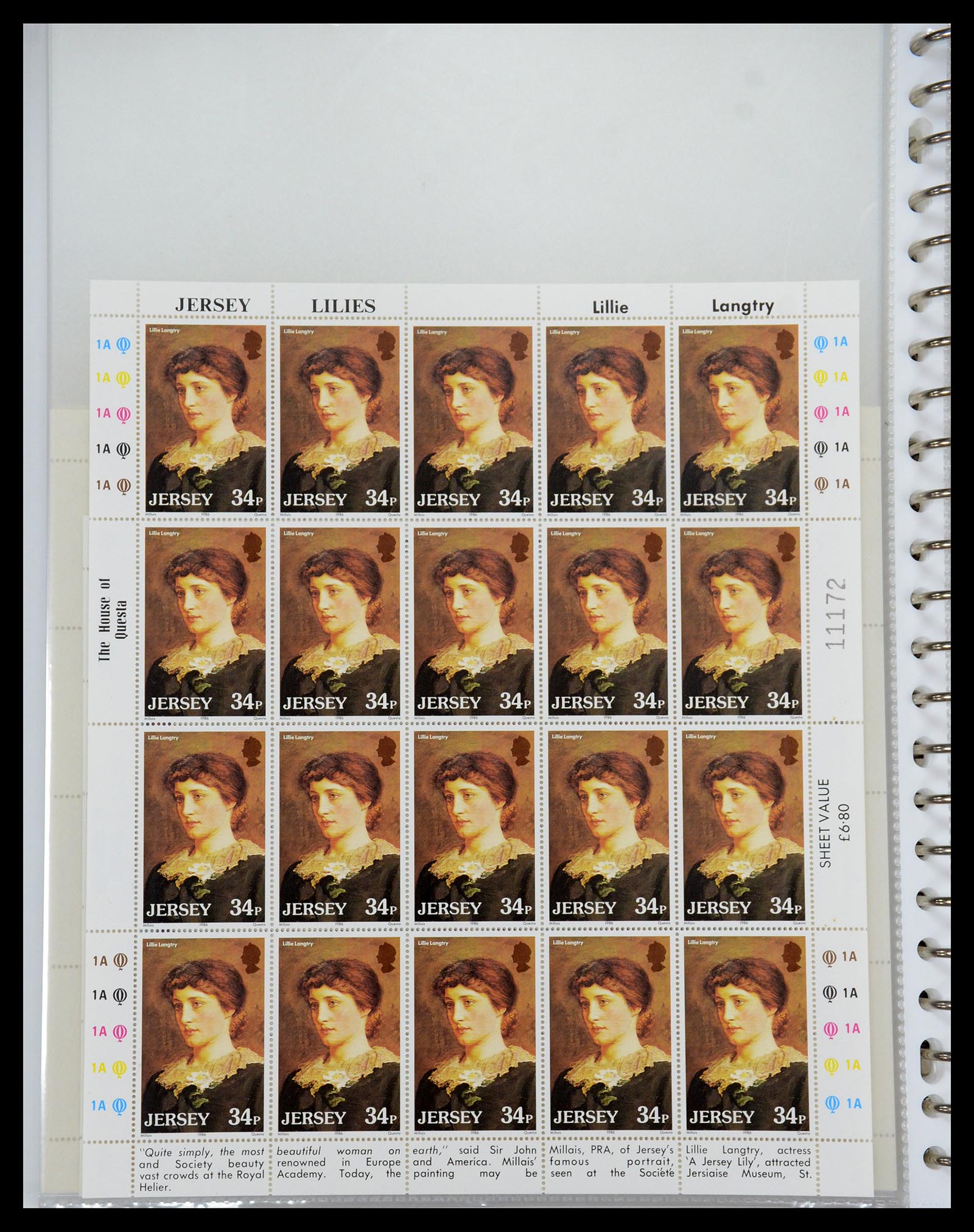 35537 286 - Stamp Collection 35537 Jersey 1941-2016!