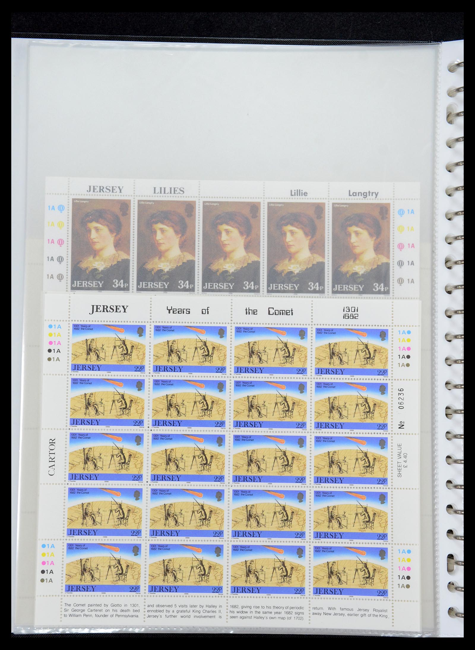 35537 288 - Stamp Collection 35537 Jersey 1941-2016!