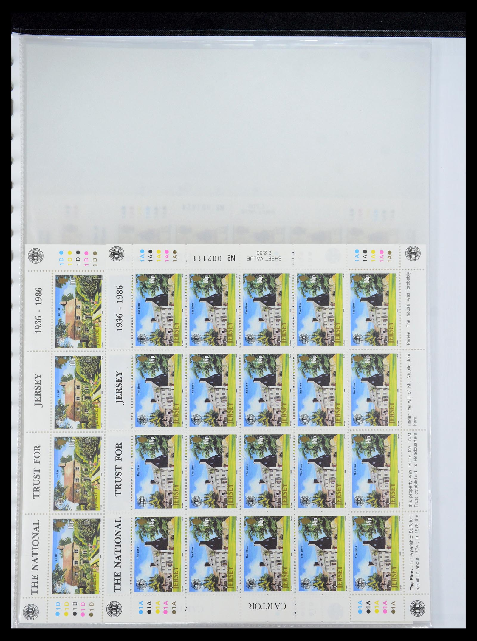 35537 295 - Stamp Collection 35537 Jersey 1941-2016!