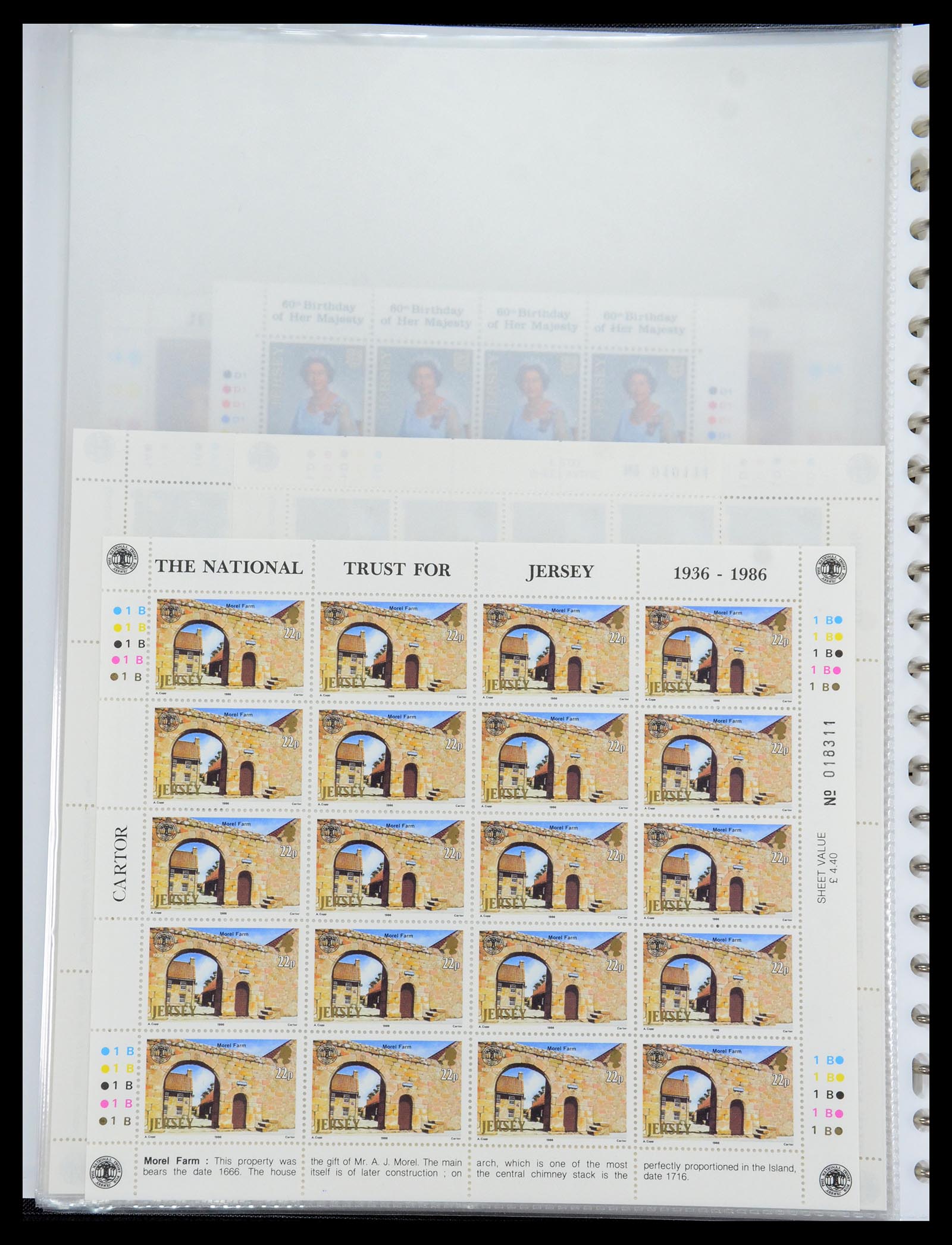 35537 296 - Stamp Collection 35537 Jersey 1941-2016!