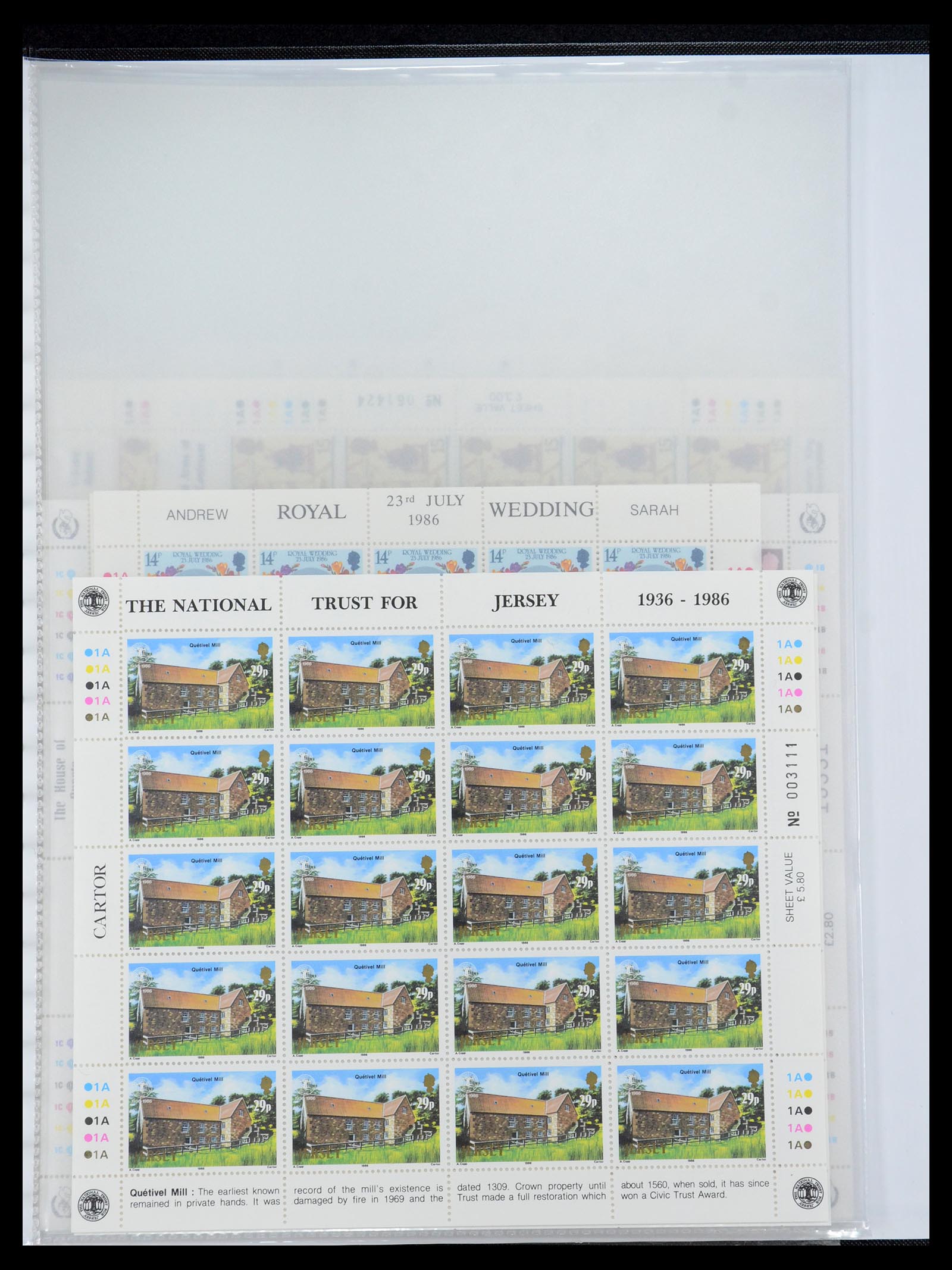 35537 297 - Stamp Collection 35537 Jersey 1941-2016!
