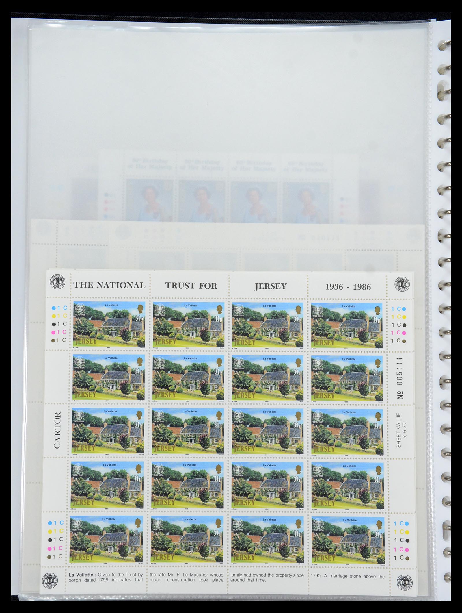 35537 298 - Stamp Collection 35537 Jersey 1941-2016!