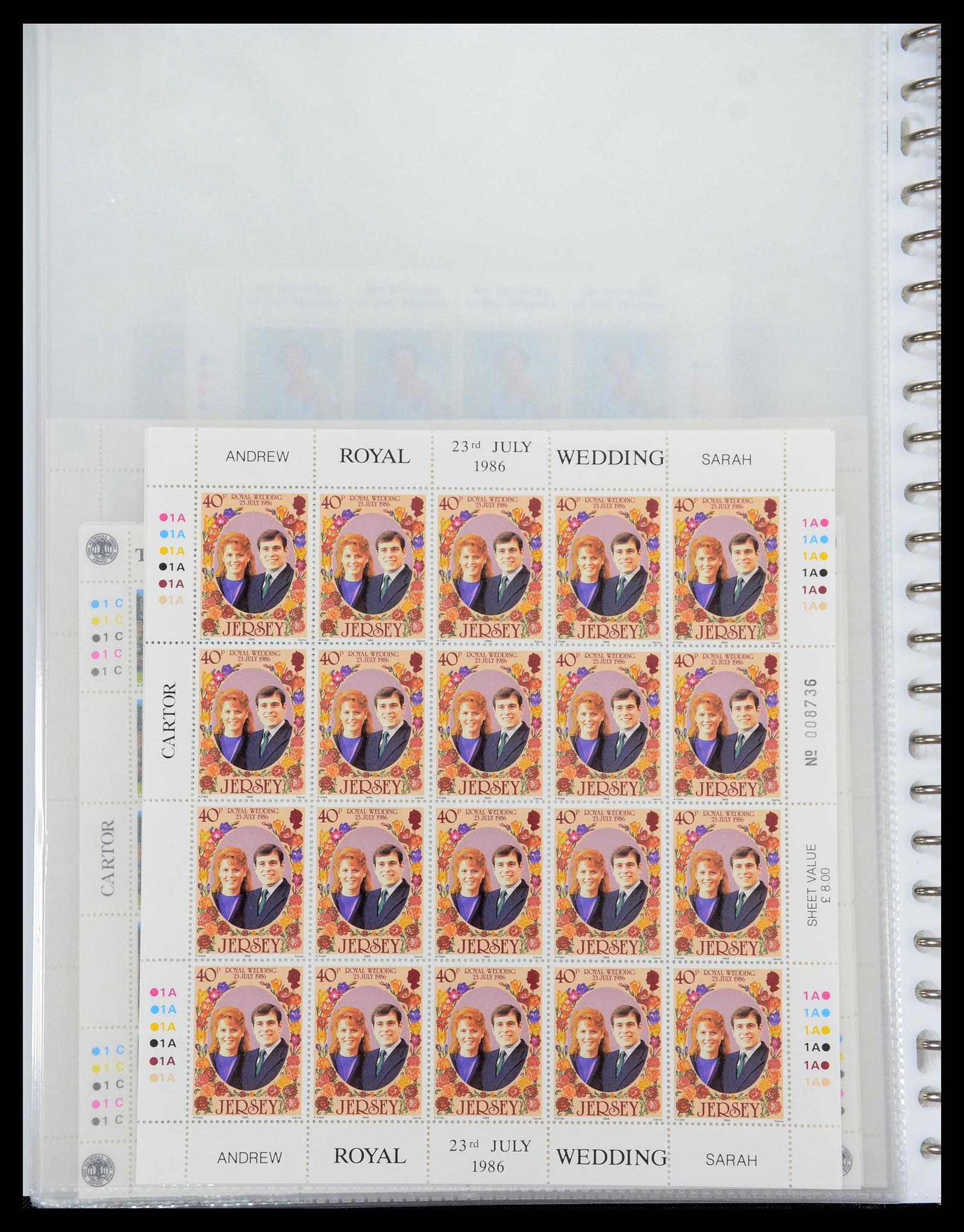 35537 300 - Stamp Collection 35537 Jersey 1941-2016!