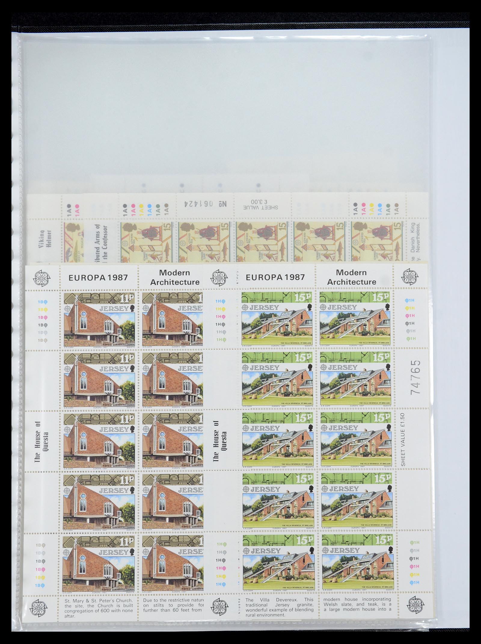 35537 303 - Stamp Collection 35537 Jersey 1941-2016!