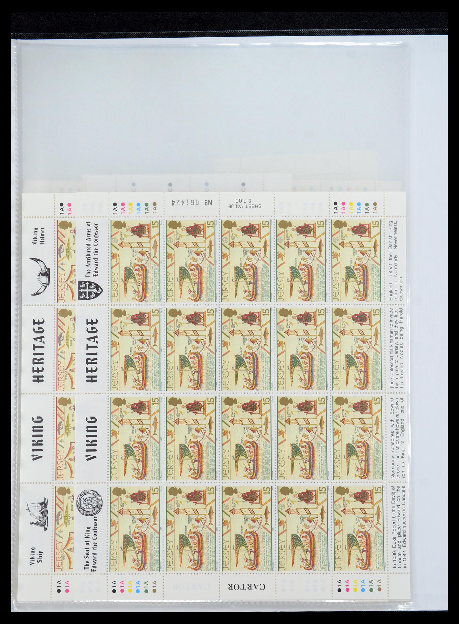 35537 305 - Stamp Collection 35537 Jersey 1941-2016!