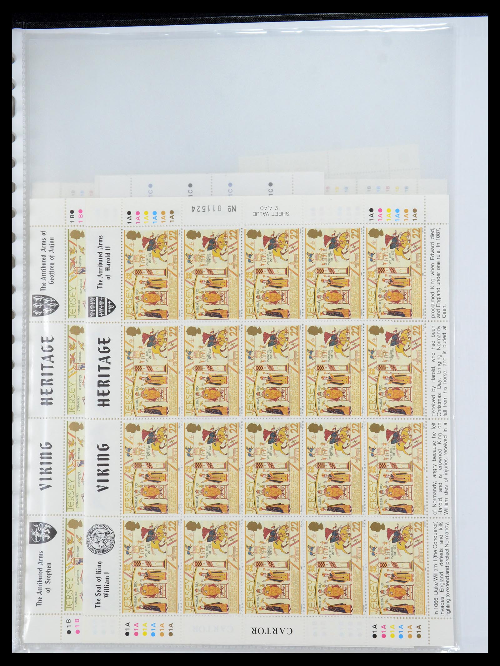 35537 307 - Stamp Collection 35537 Jersey 1941-2016!