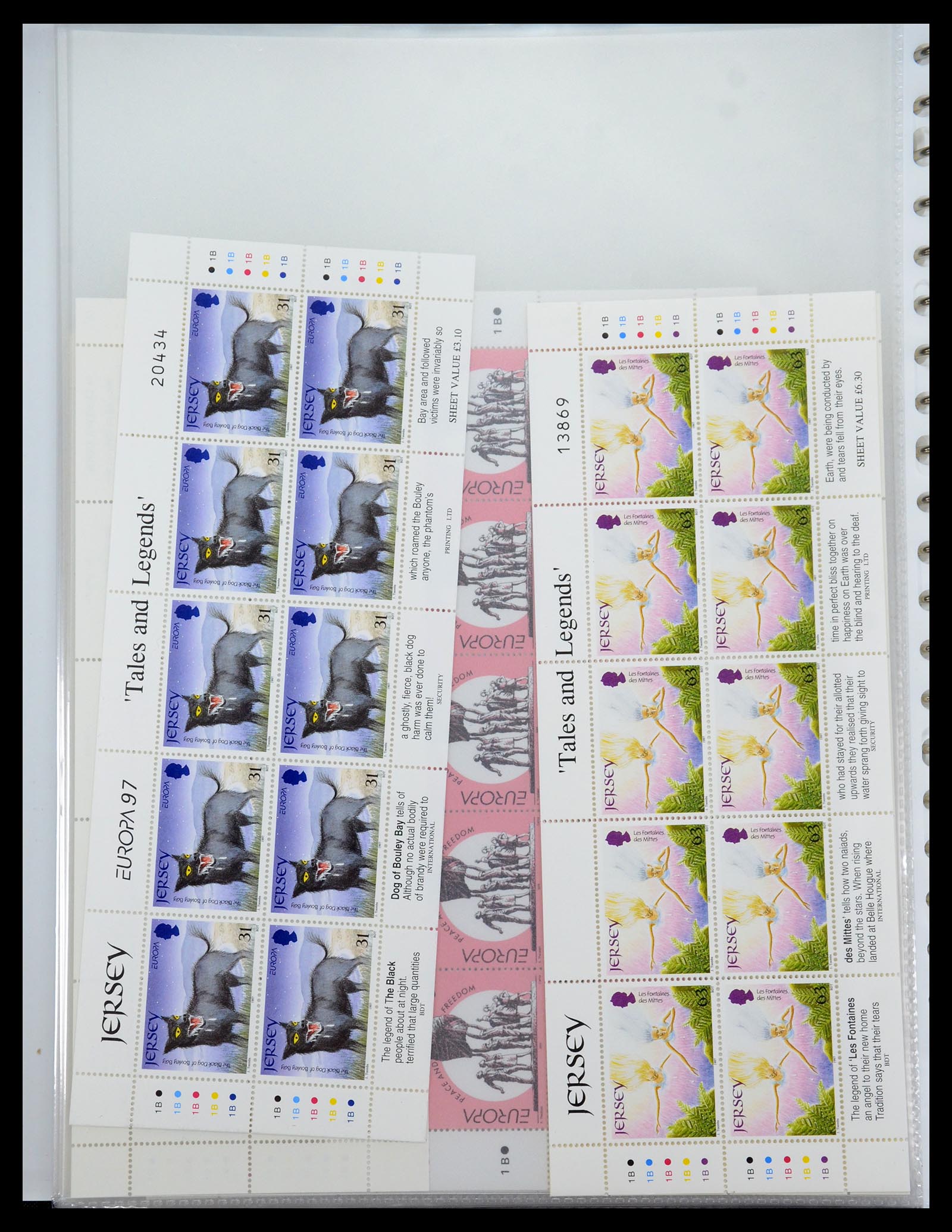 35537 312 - Postzegelverzameling 35537 Jersey 1941-2016!