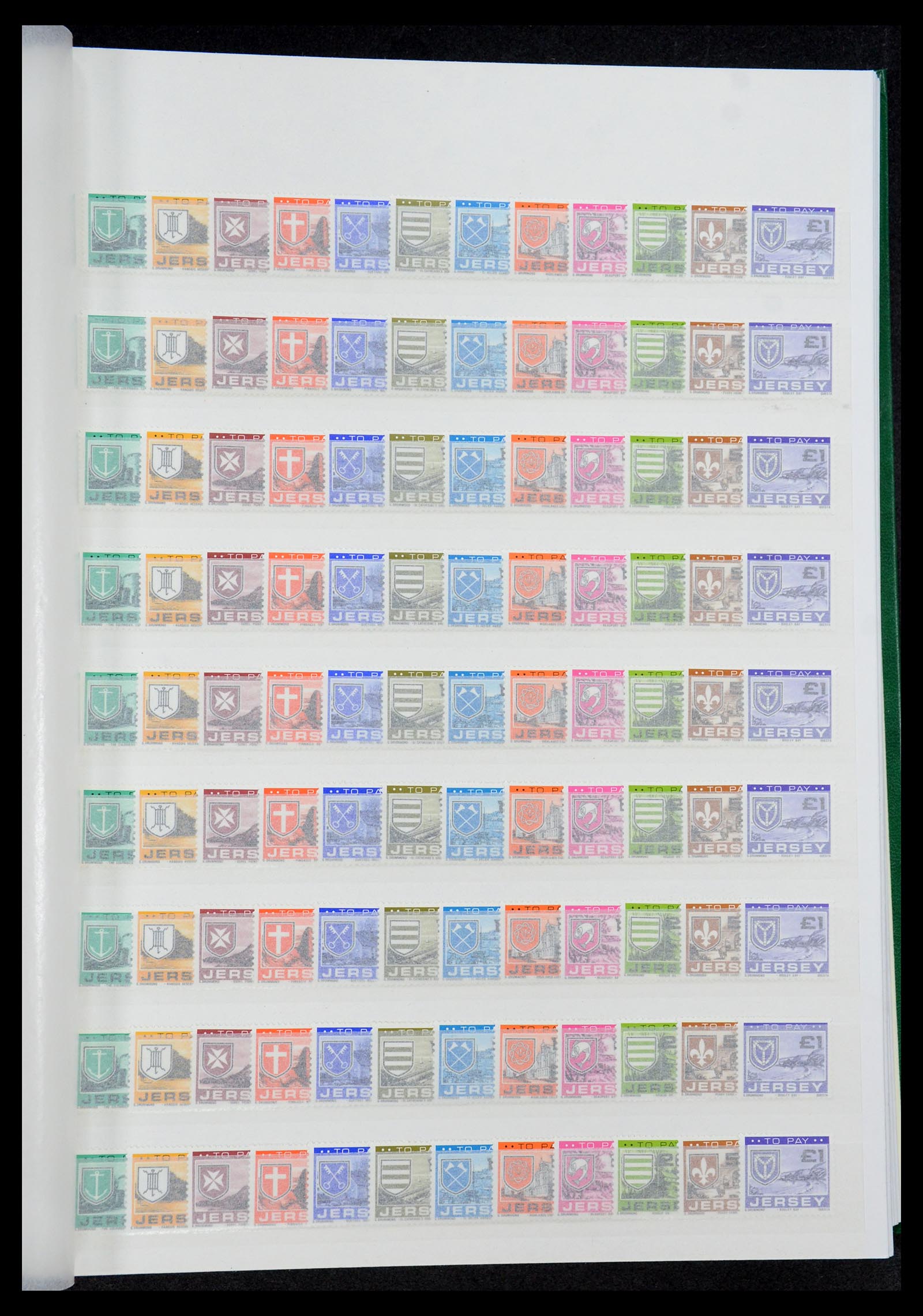 35537 319 - Stamp Collection 35537 Jersey 1941-2016!