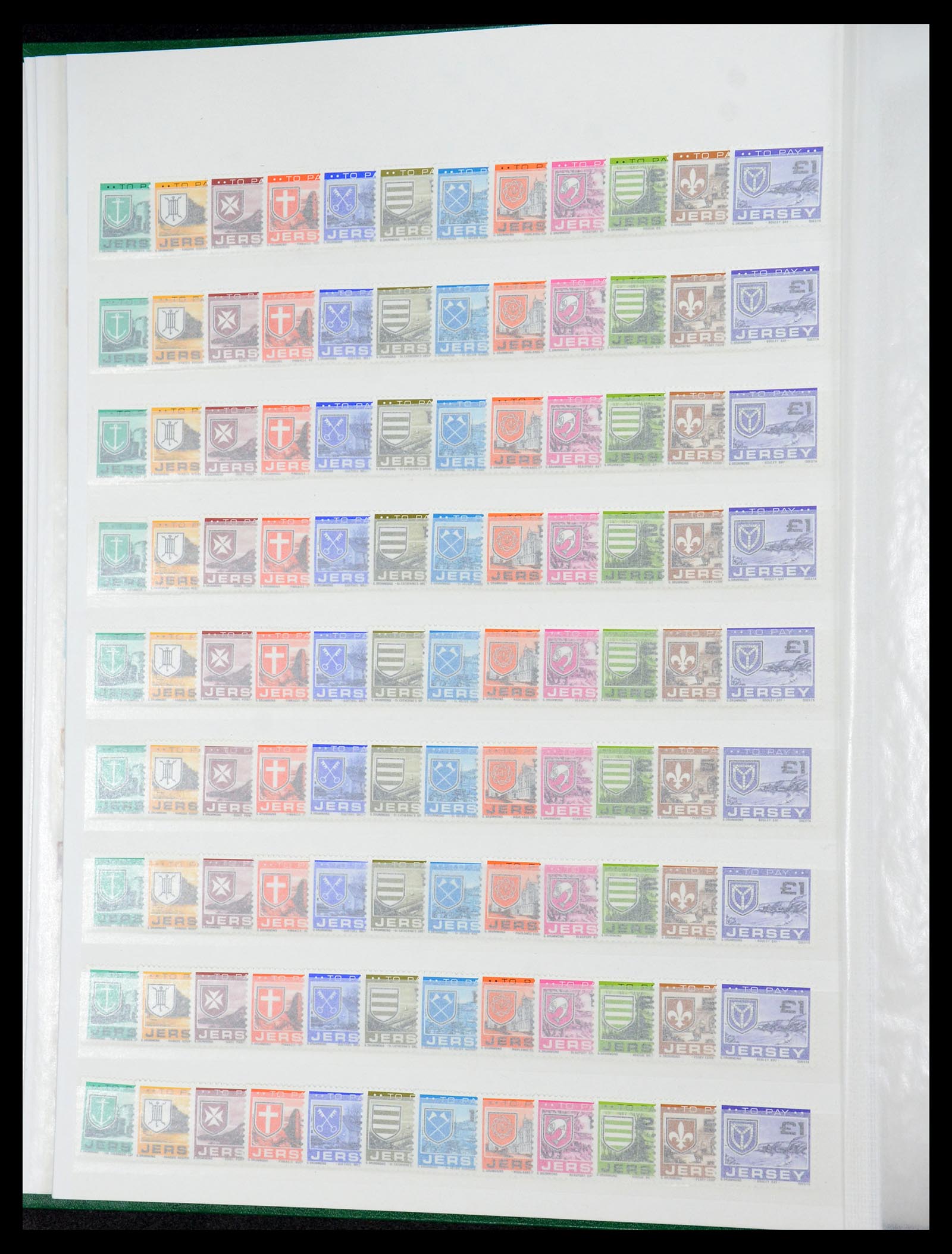 35537 320 - Stamp Collection 35537 Jersey 1941-2016!