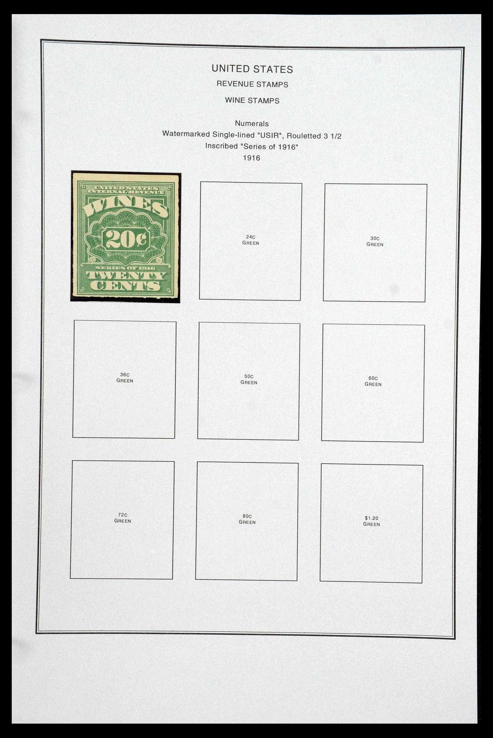 35538 162 - Postzegelverzameling 35538 USA back of the book 1853-1950.