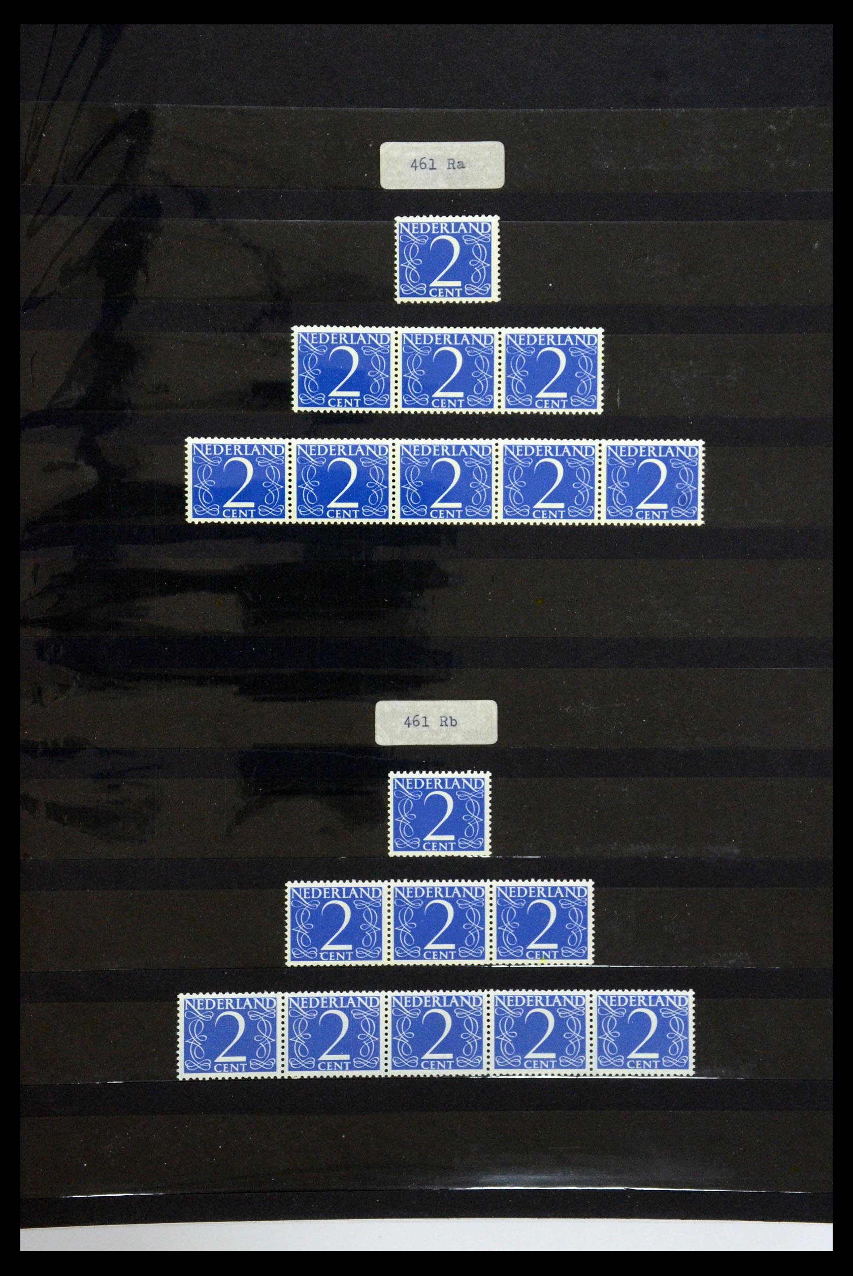 35543 001 - Postzegelverzameling 35543 Nederland rolzegels 1965-1972.