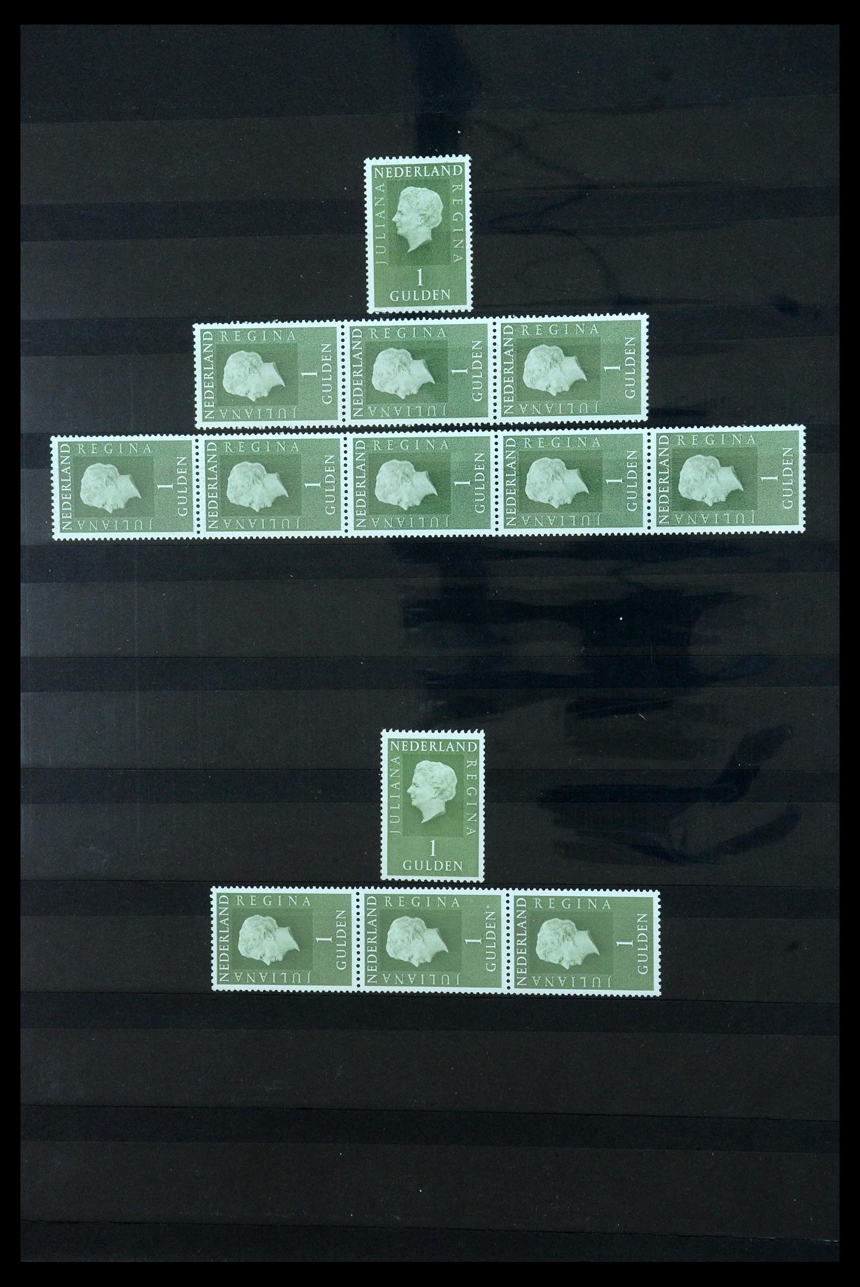 35543 059 - Postzegelverzameling 35543 Nederland rolzegels 1965-1972.