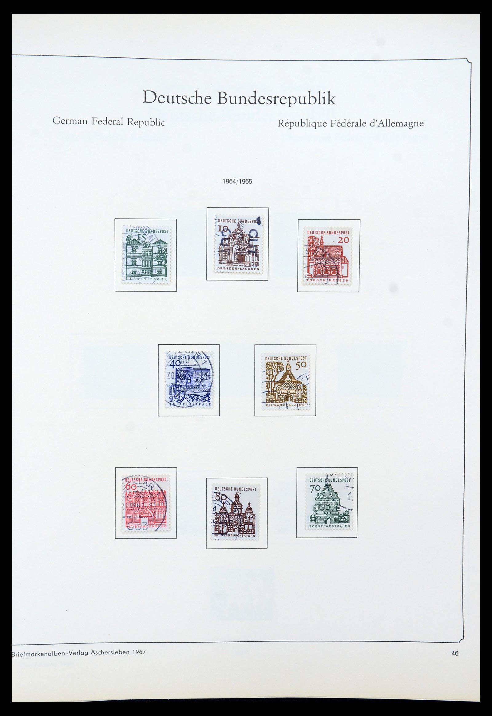 35548 057 - Postzegelverzameling 35548 Duitsland 1945-1989.