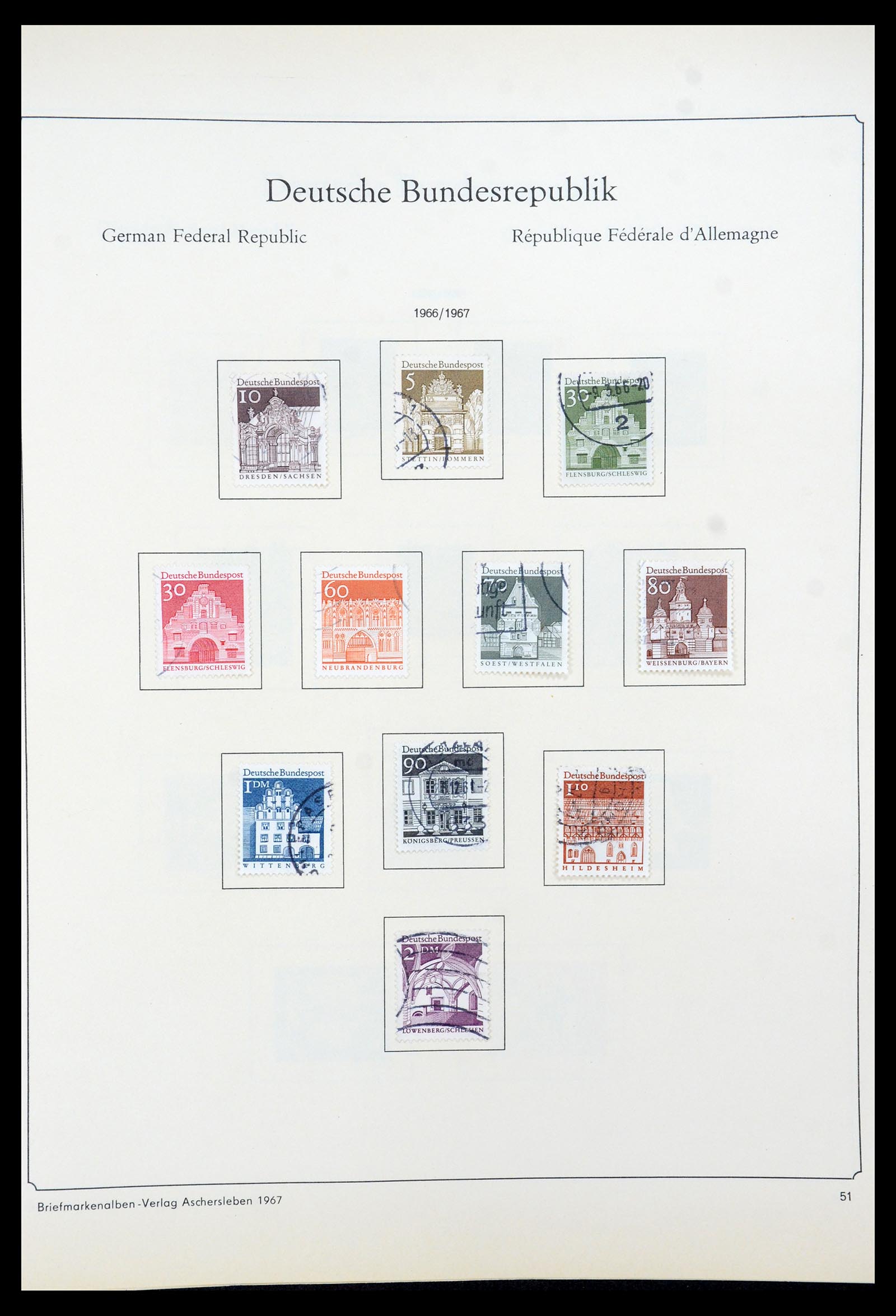 35548 062 - Stamp Collection 35548 Germany 1945-1989.
