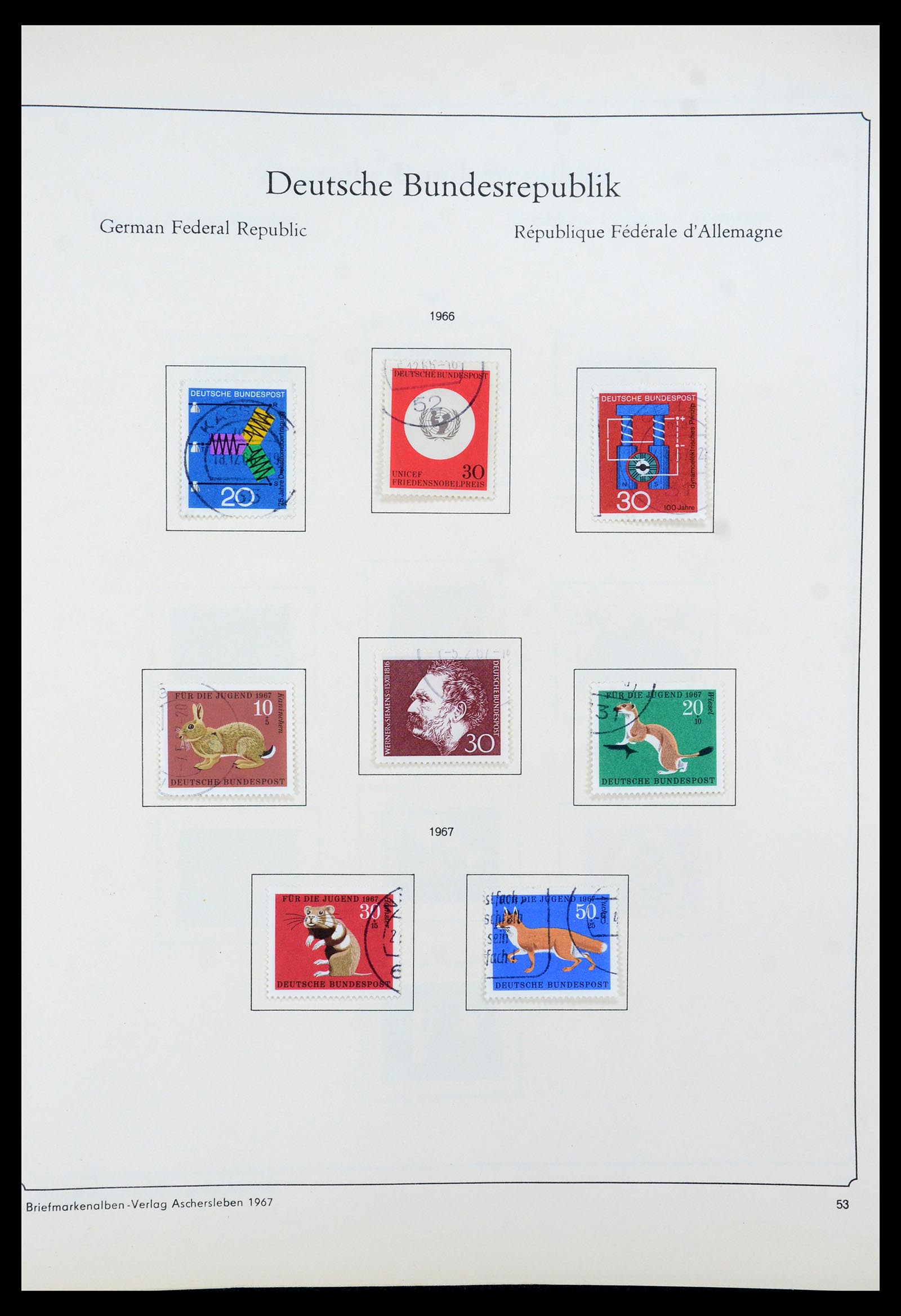 35548 064 - Postzegelverzameling 35548 Duitsland 1945-1989.