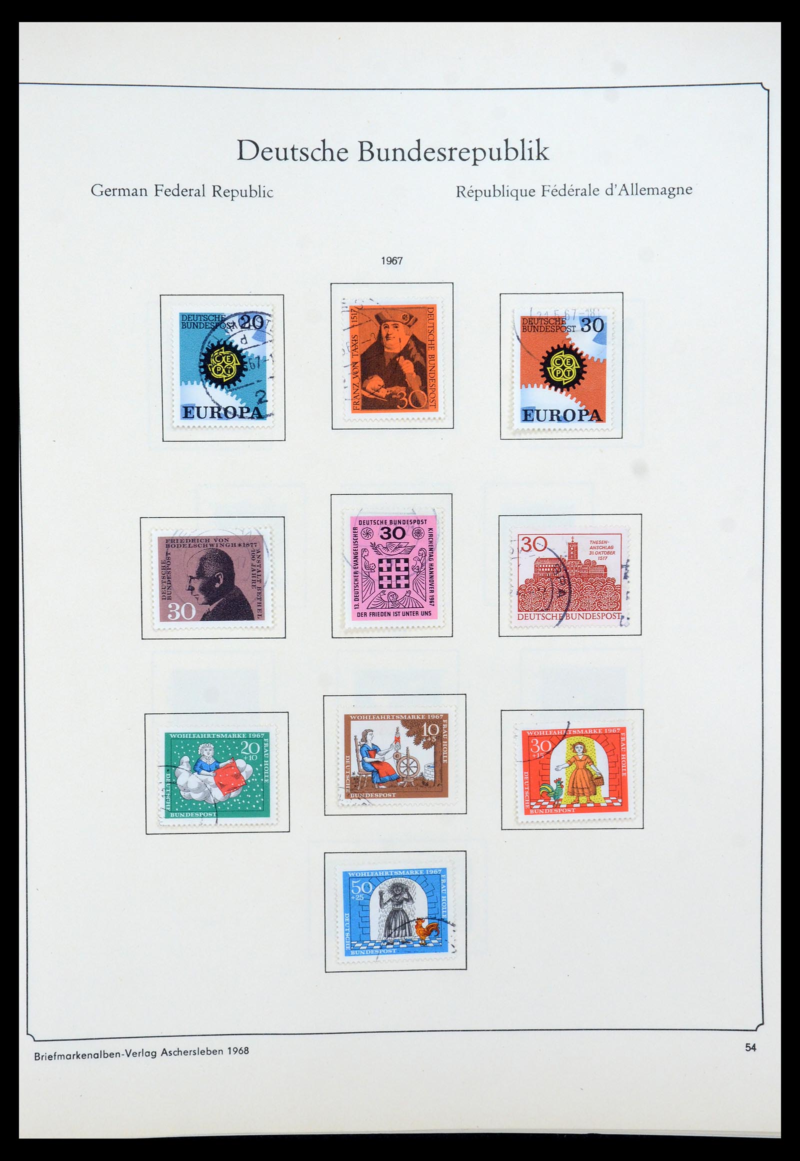 35548 065 - Postzegelverzameling 35548 Duitsland 1945-1989.