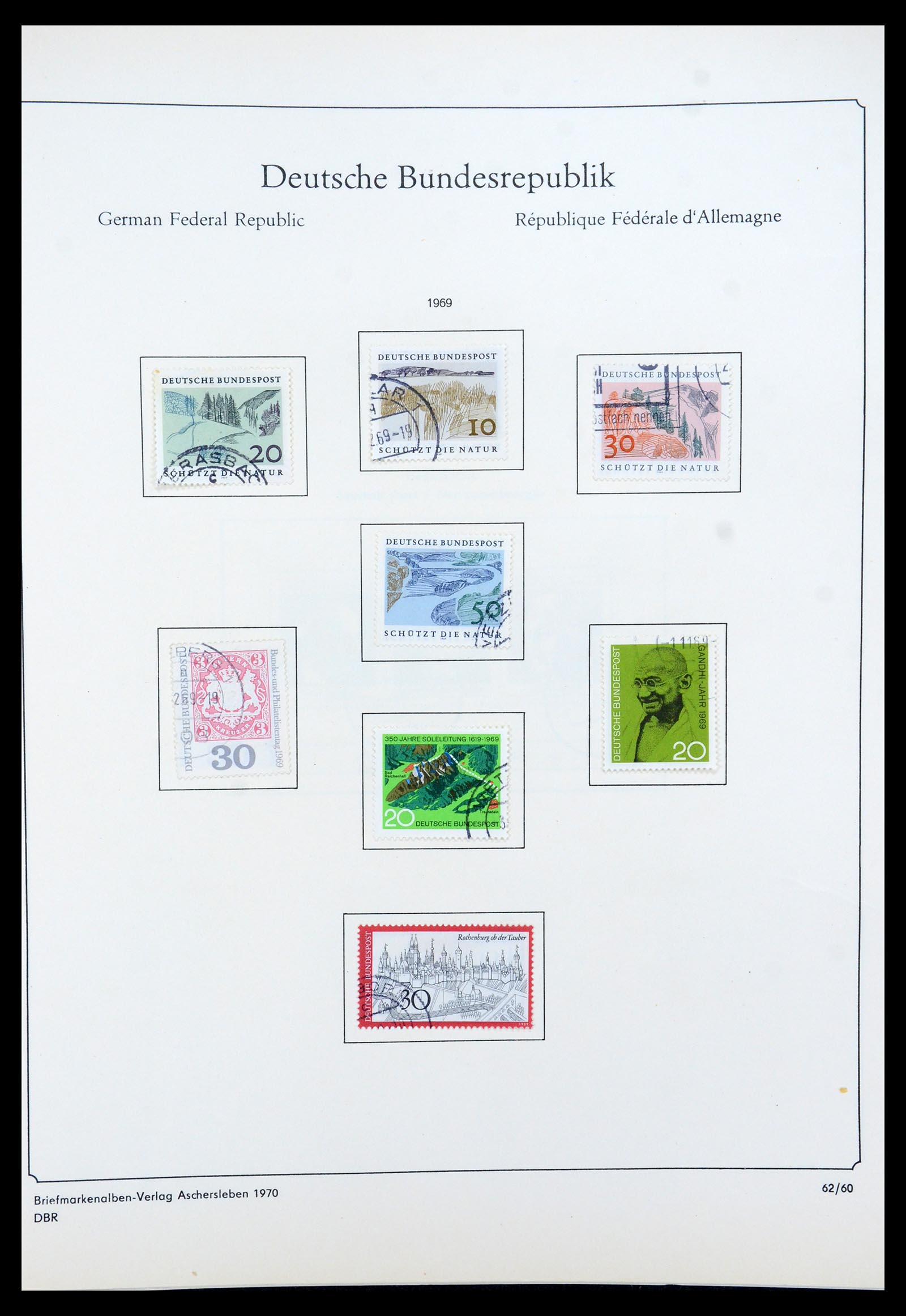 35548 073 - Postzegelverzameling 35548 Duitsland 1945-1989.