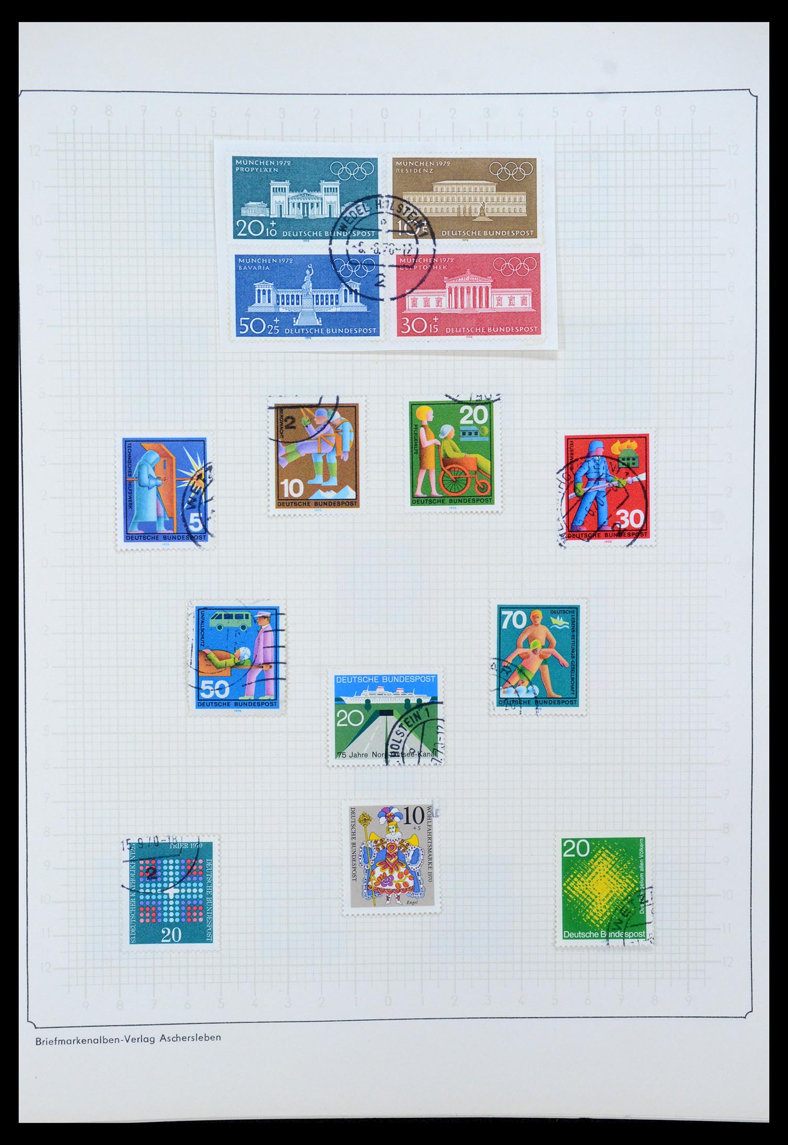 35548 077 - Postzegelverzameling 35548 Duitsland 1945-1989.