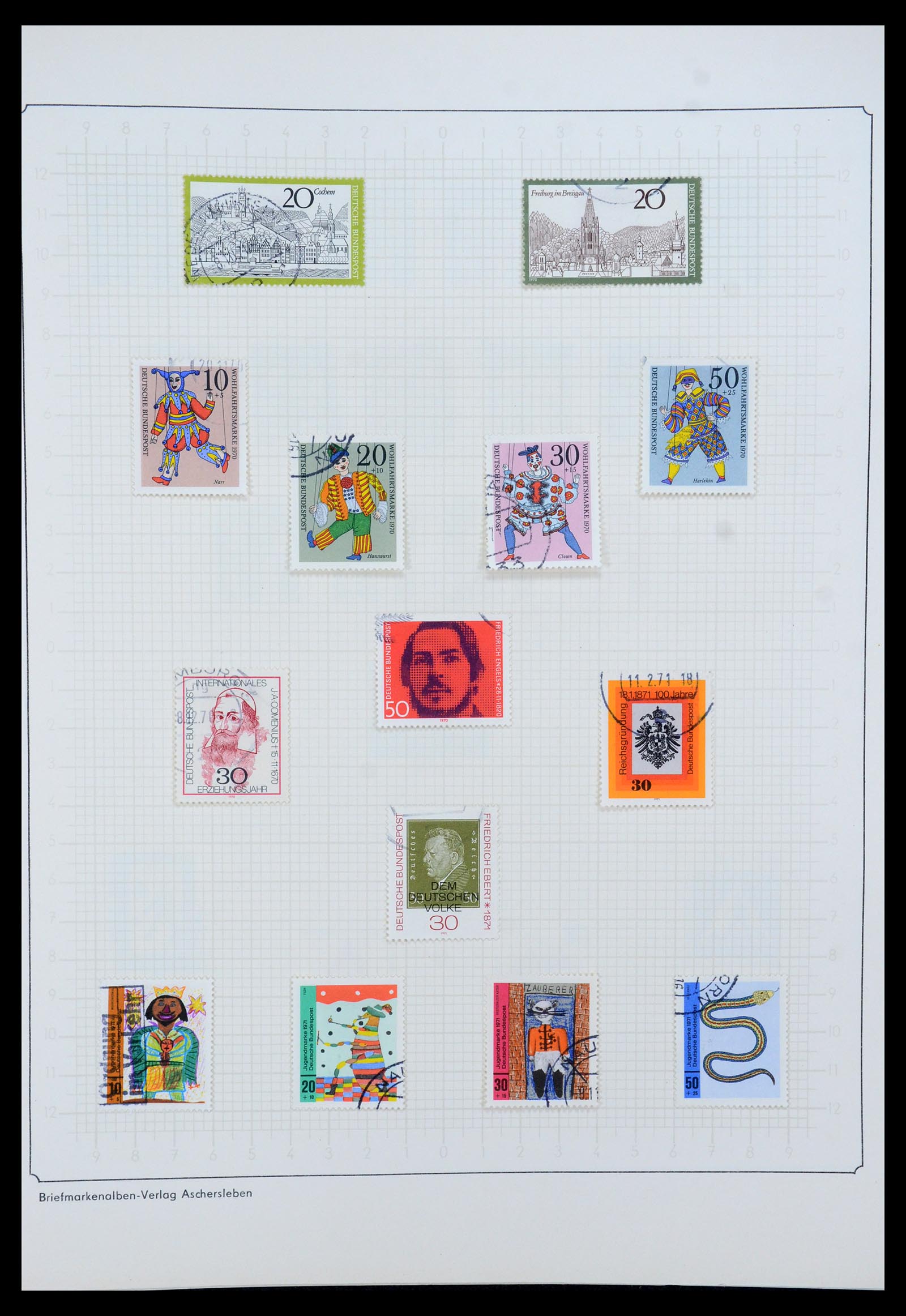 35548 078 - Postzegelverzameling 35548 Duitsland 1945-1989.