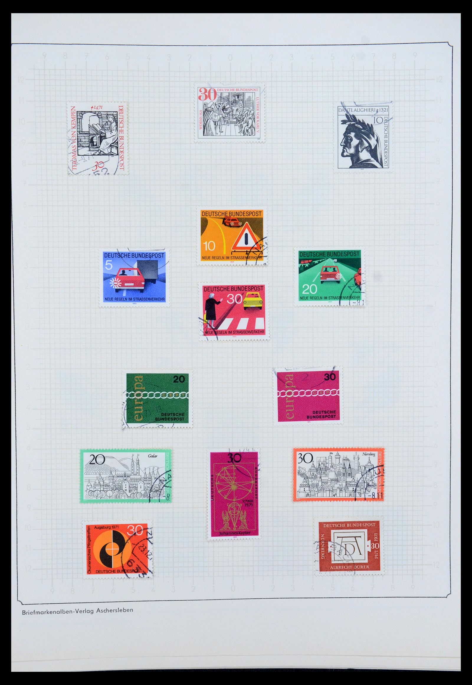 35548 080 - Postzegelverzameling 35548 Duitsland 1945-1989.
