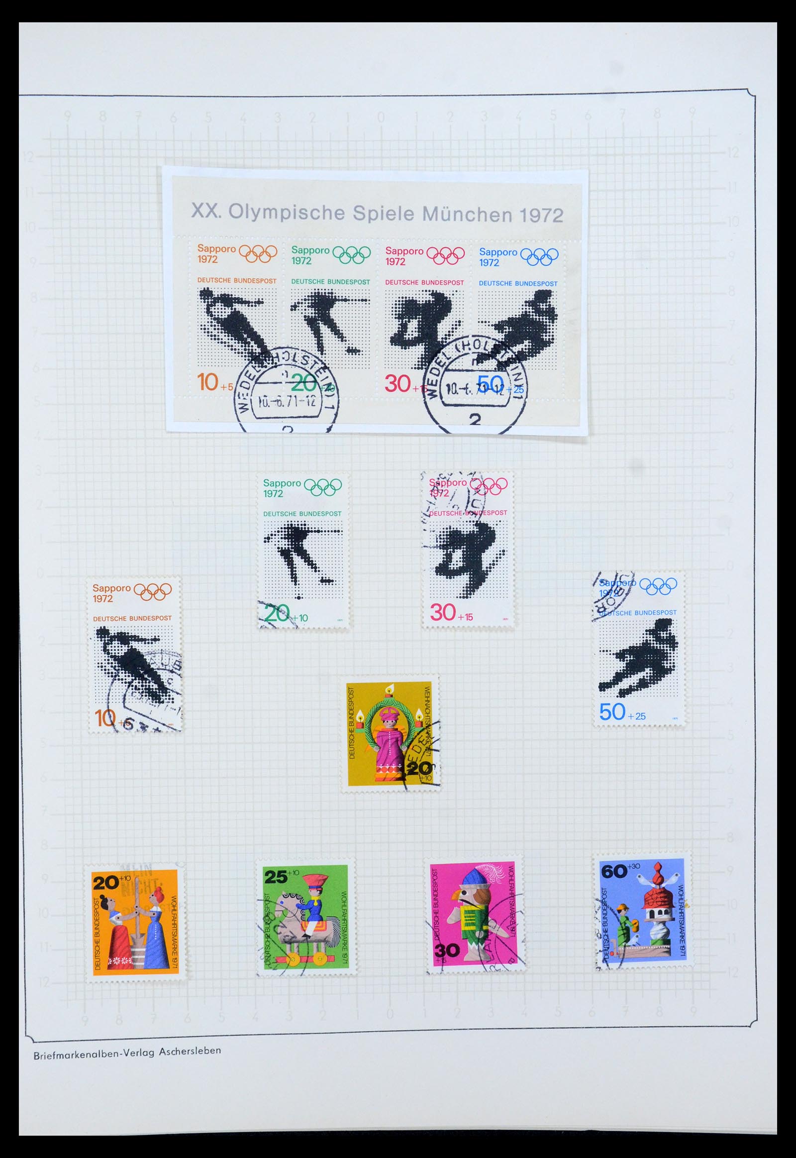 35548 081 - Postzegelverzameling 35548 Duitsland 1945-1989.