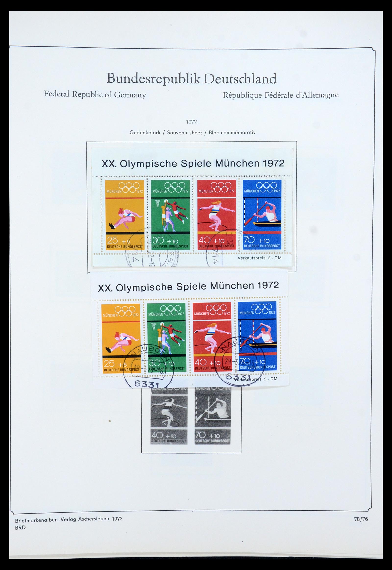 35548 086 - Postzegelverzameling 35548 Duitsland 1945-1989.