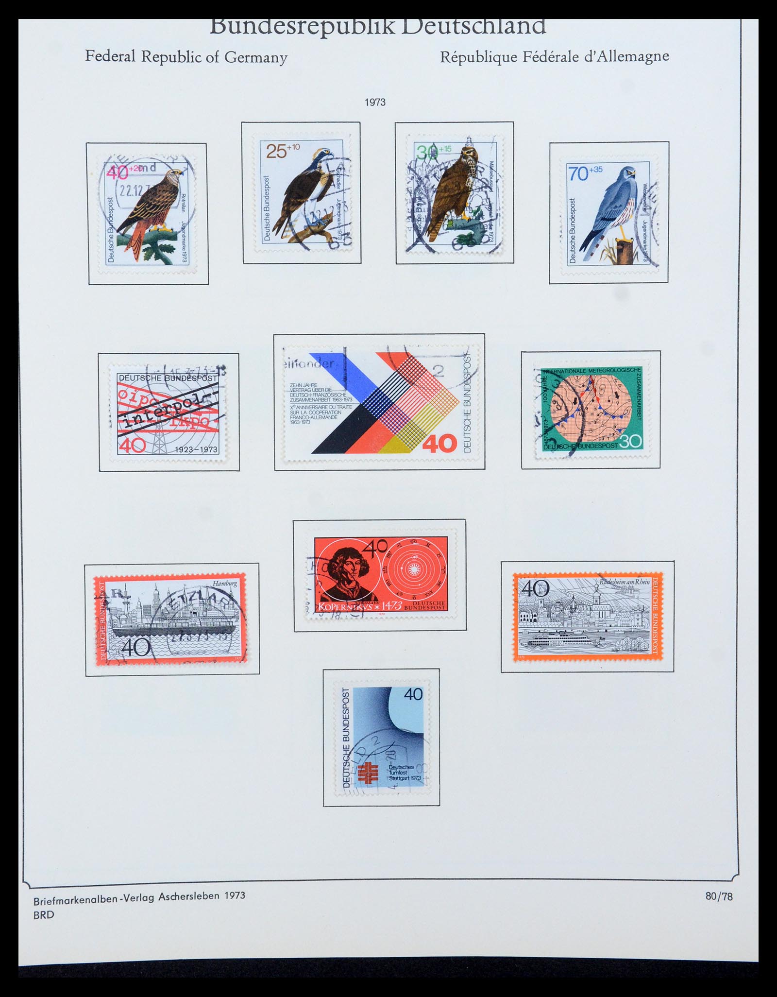 35548 088 - Postzegelverzameling 35548 Duitsland 1945-1989.