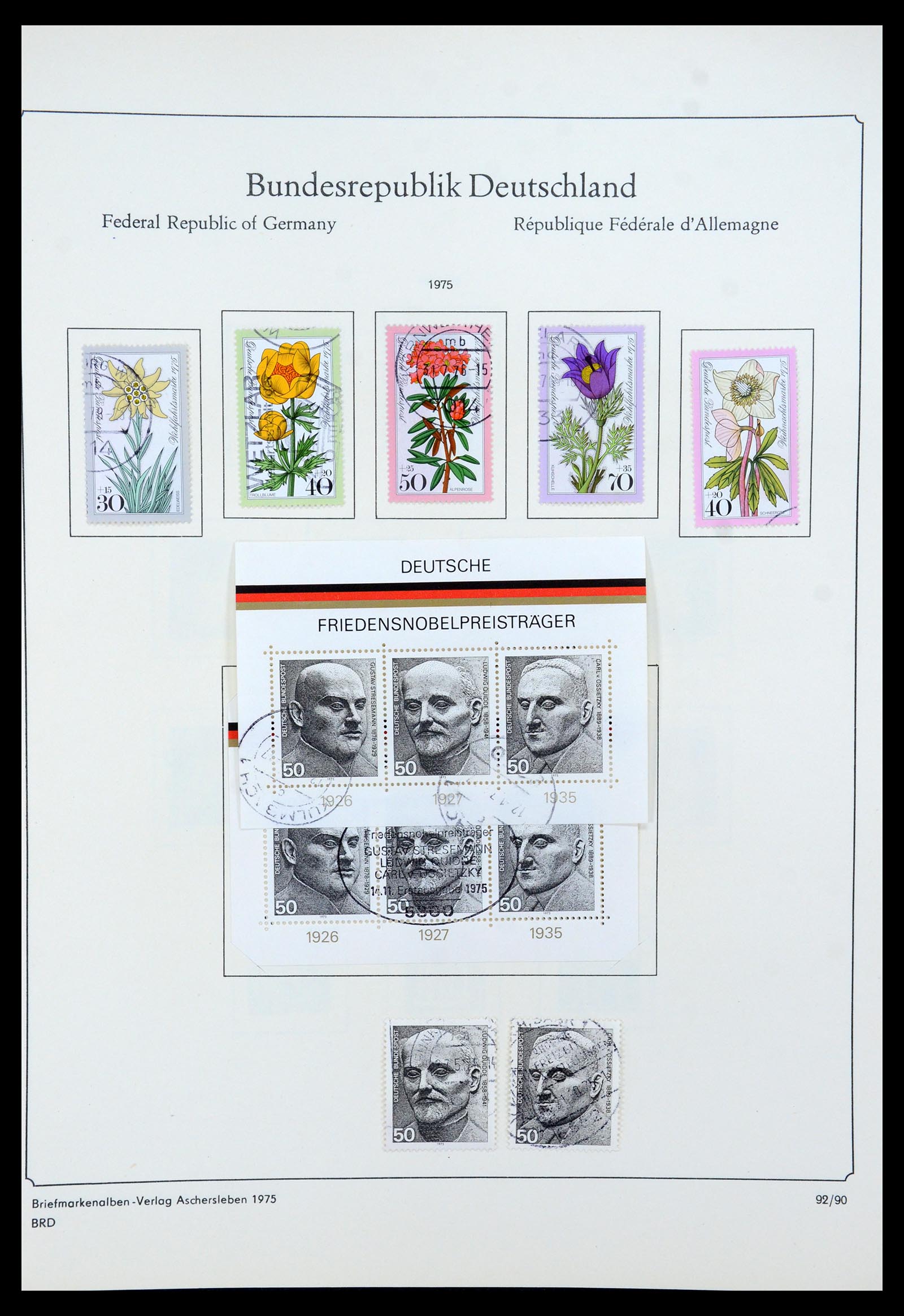 35548 100 - Postzegelverzameling 35548 Duitsland 1945-1989.