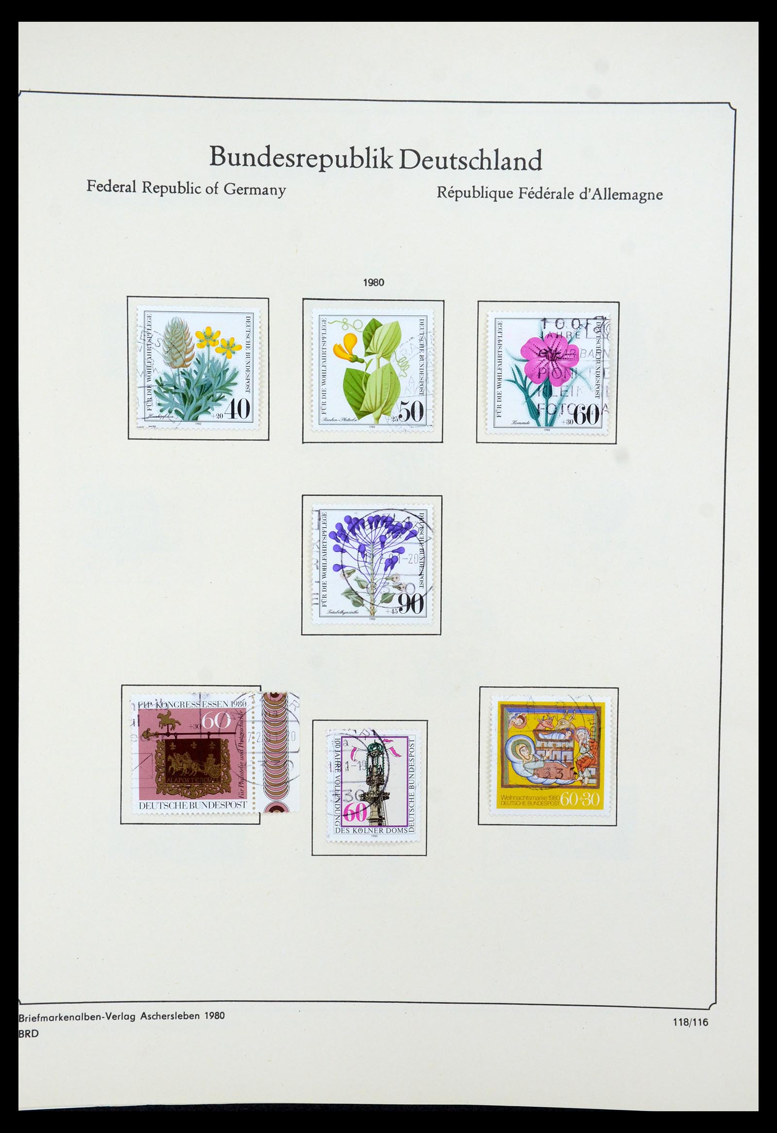 35548 123 - Postzegelverzameling 35548 Duitsland 1945-1989.