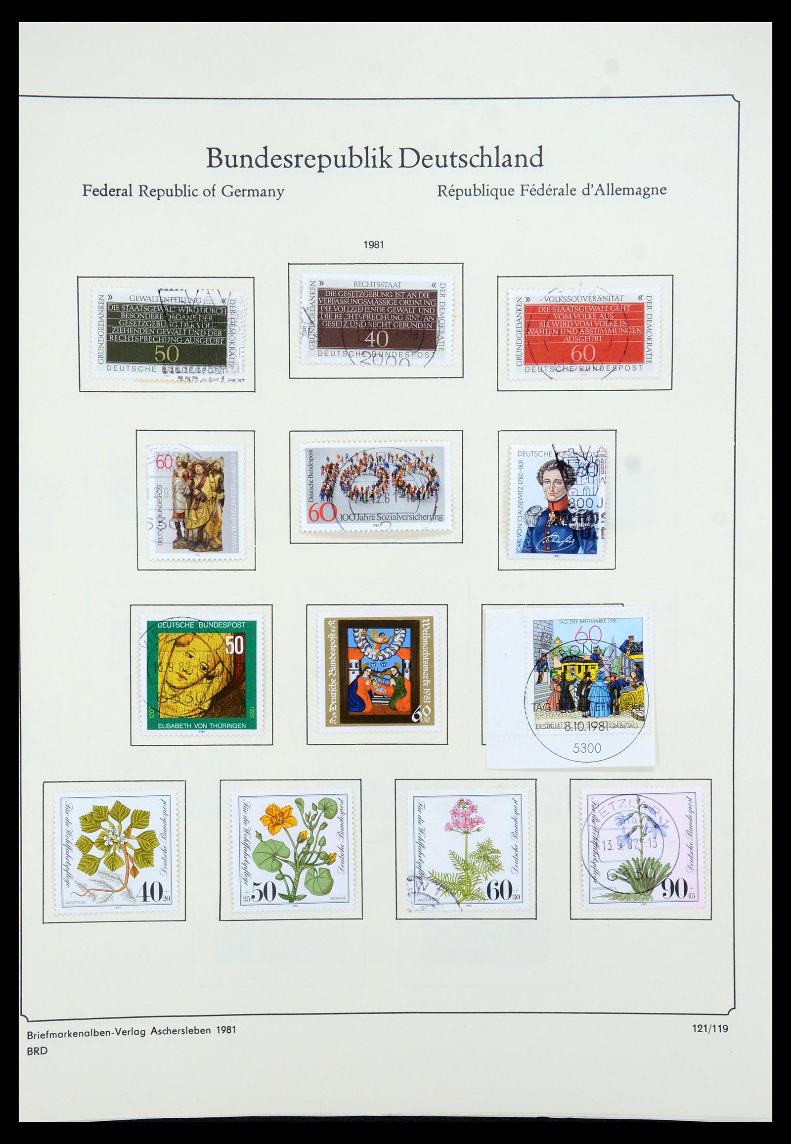 35548 126 - Postzegelverzameling 35548 Duitsland 1945-1989.