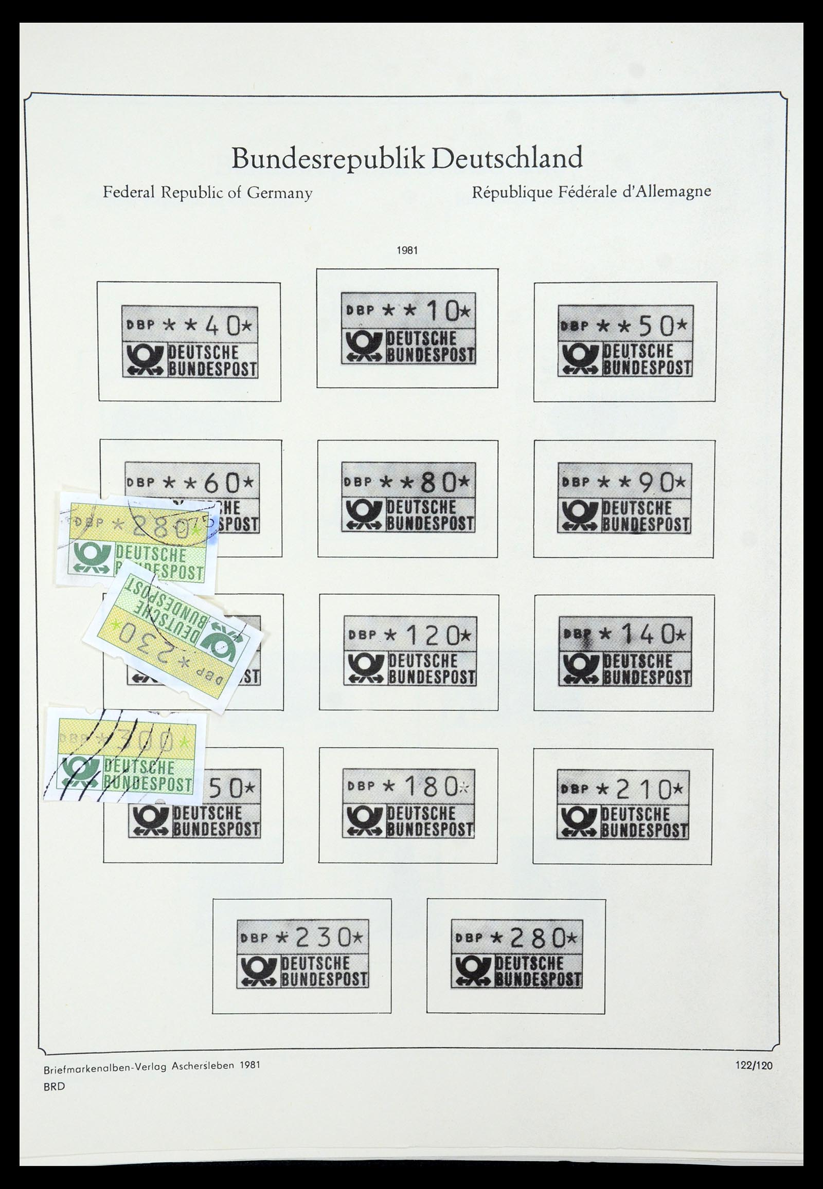 35548 127 - Stamp Collection 35548 Germany 1945-1989.
