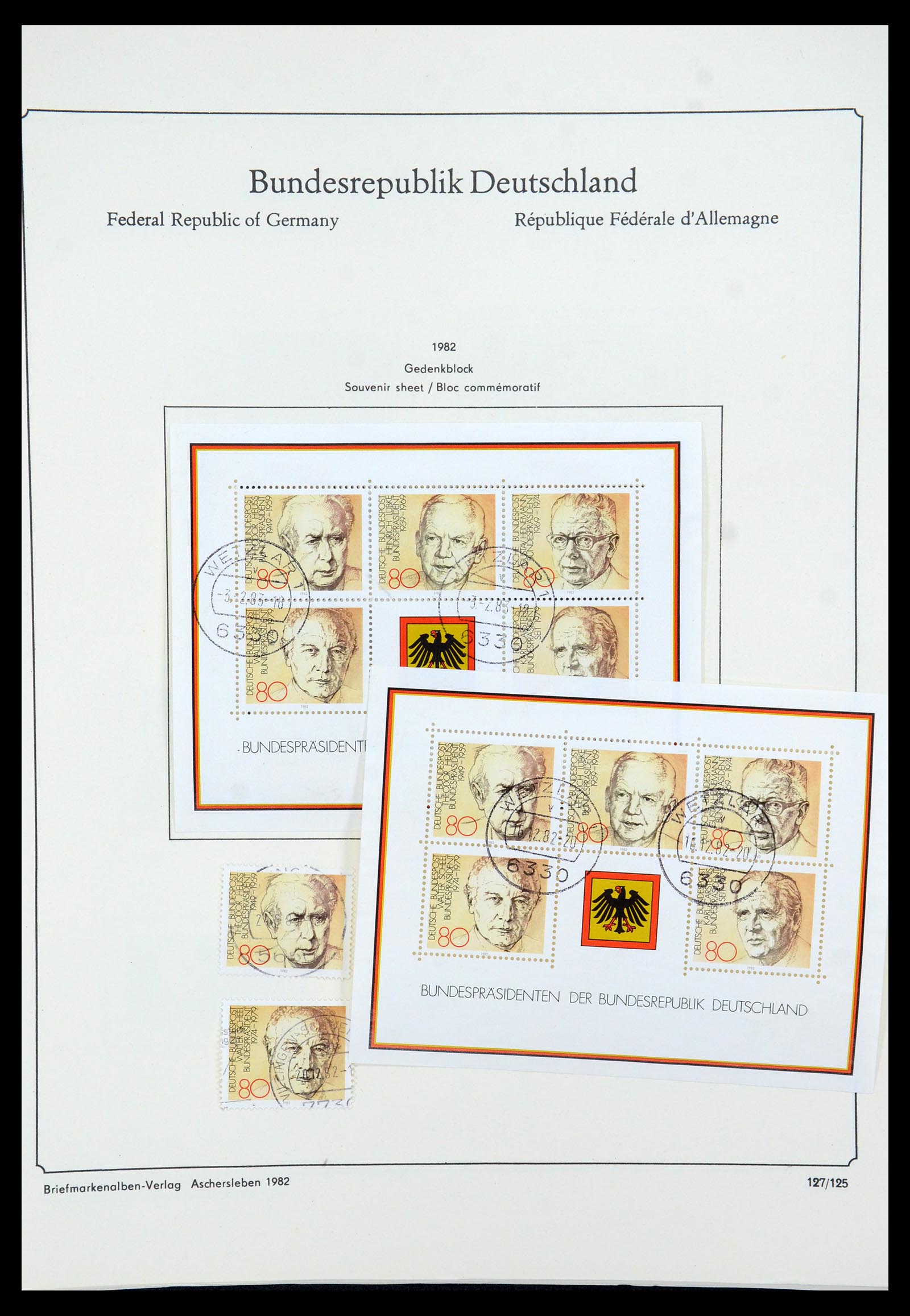 35548 132 - Postzegelverzameling 35548 Duitsland 1945-1989.