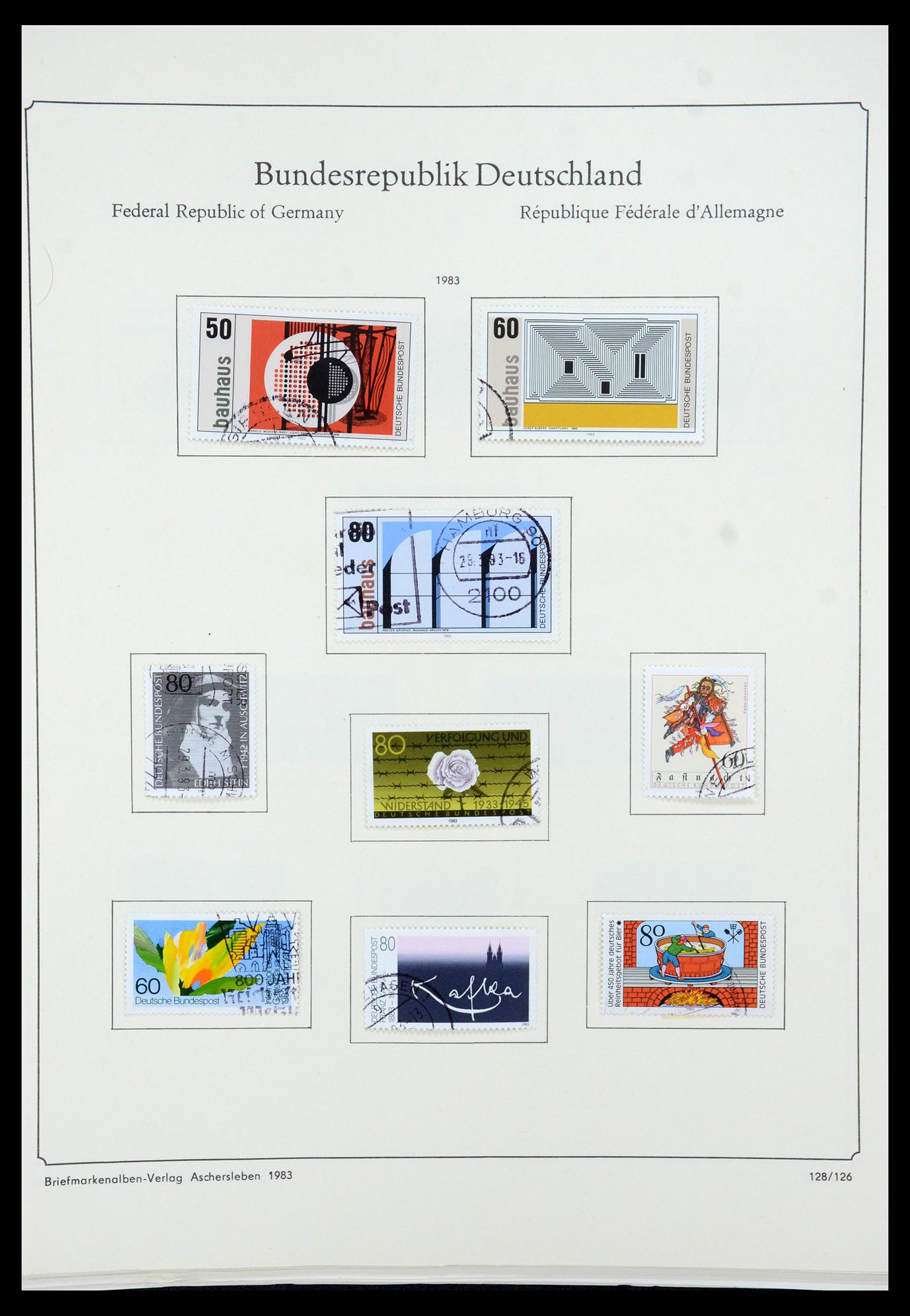35548 133 - Postzegelverzameling 35548 Duitsland 1945-1989.