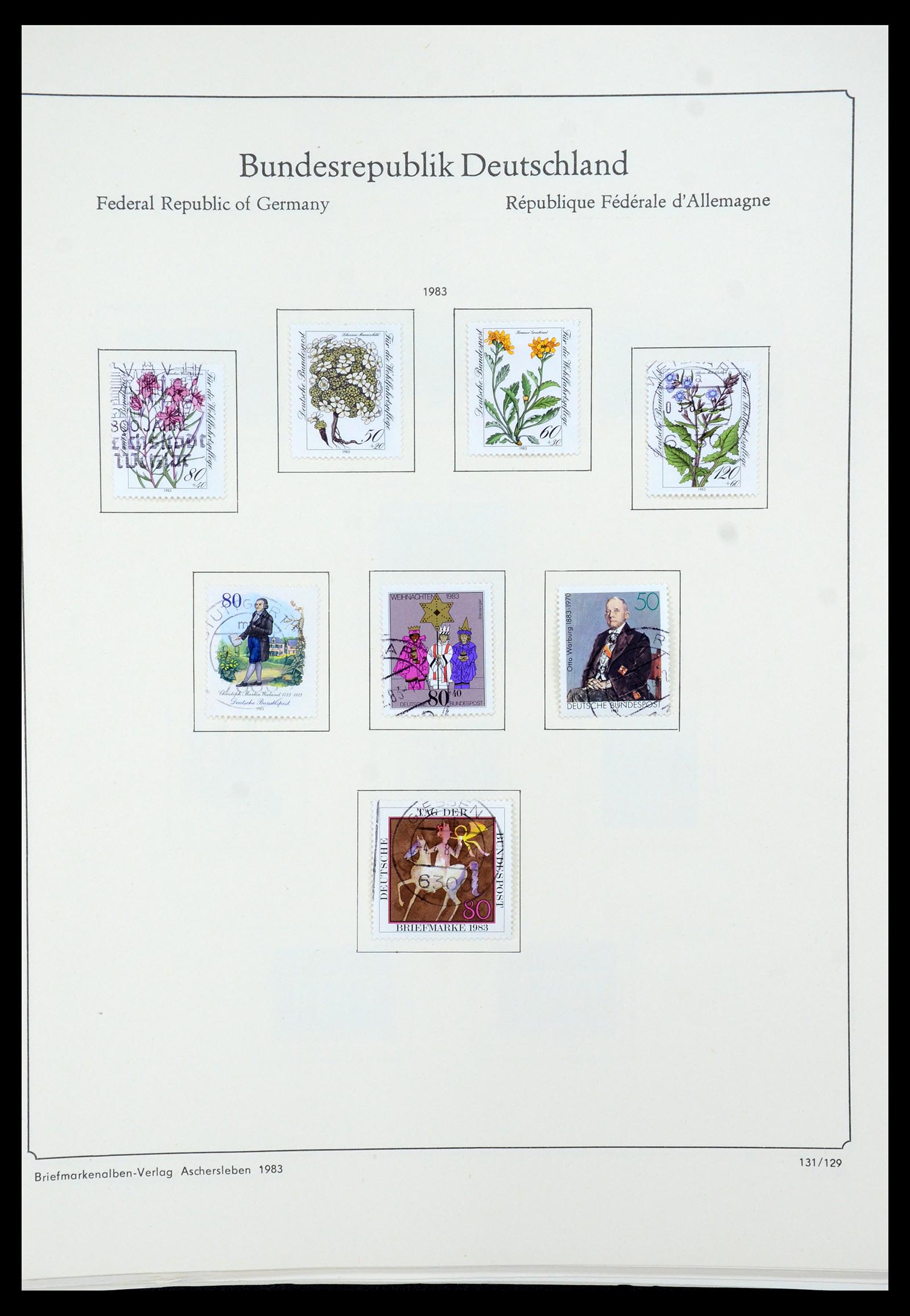 35548 136 - Postzegelverzameling 35548 Duitsland 1945-1989.