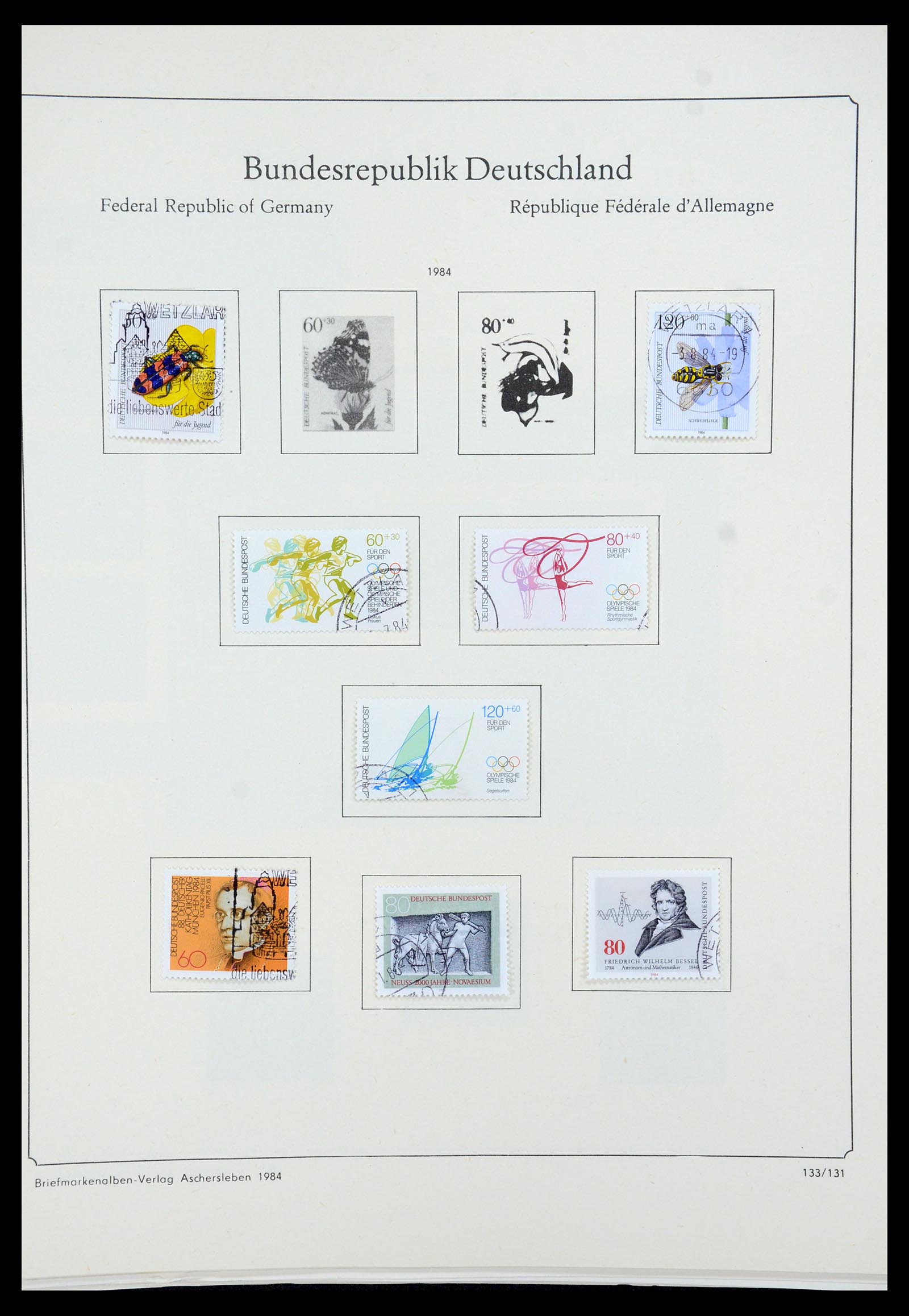 35548 138 - Stamp Collection 35548 Germany 1945-1989.