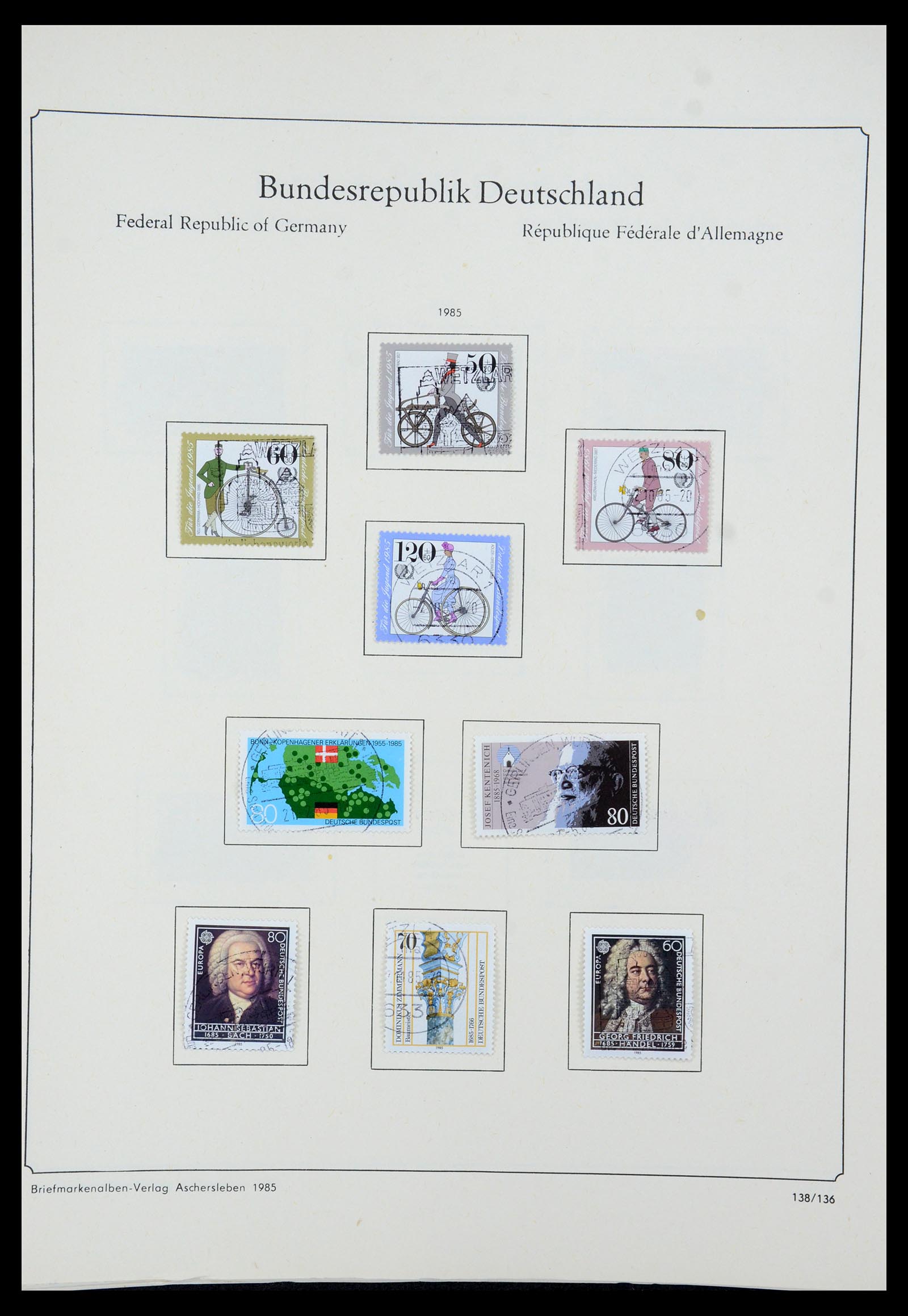 35548 143 - Postzegelverzameling 35548 Duitsland 1945-1989.