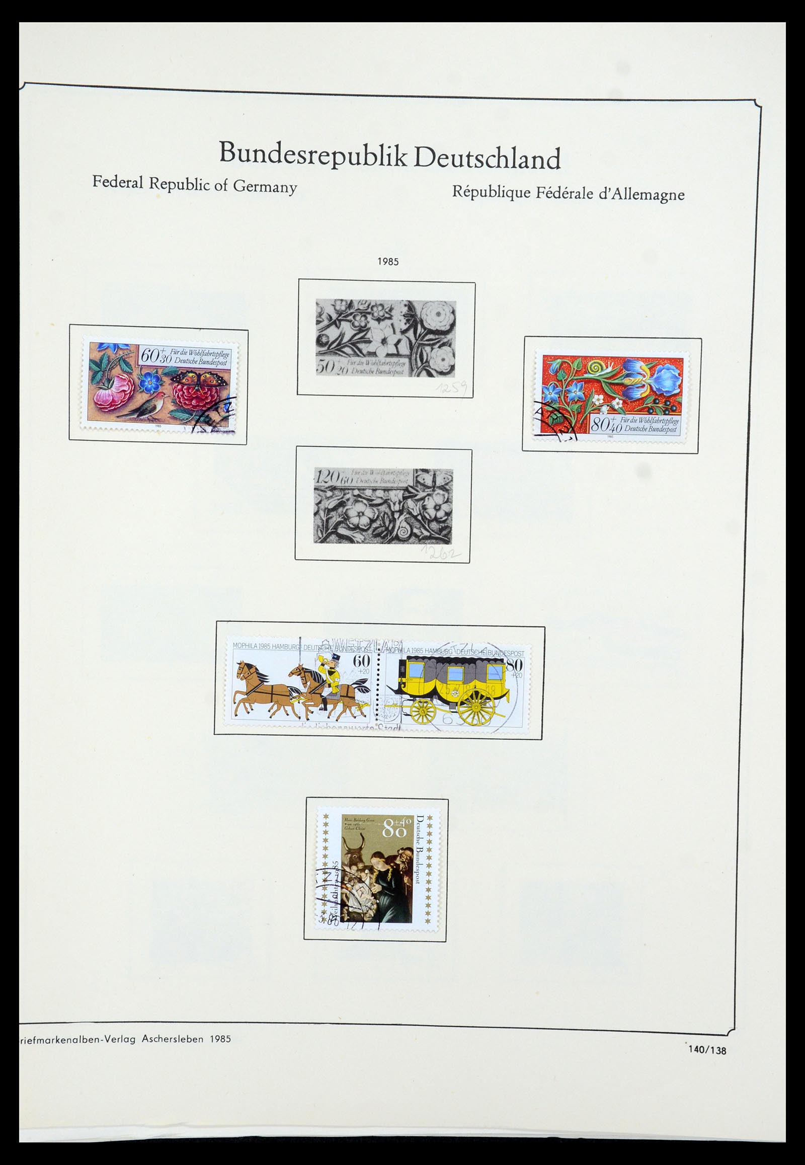 35548 145 - Postzegelverzameling 35548 Duitsland 1945-1989.
