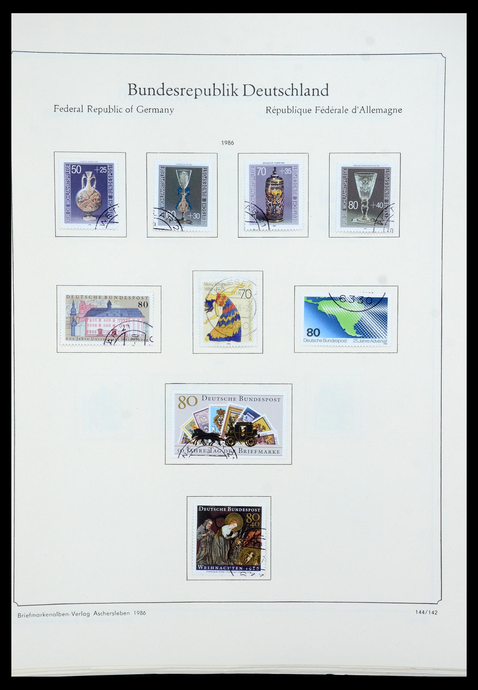 35548 149 - Postzegelverzameling 35548 Duitsland 1945-1989.