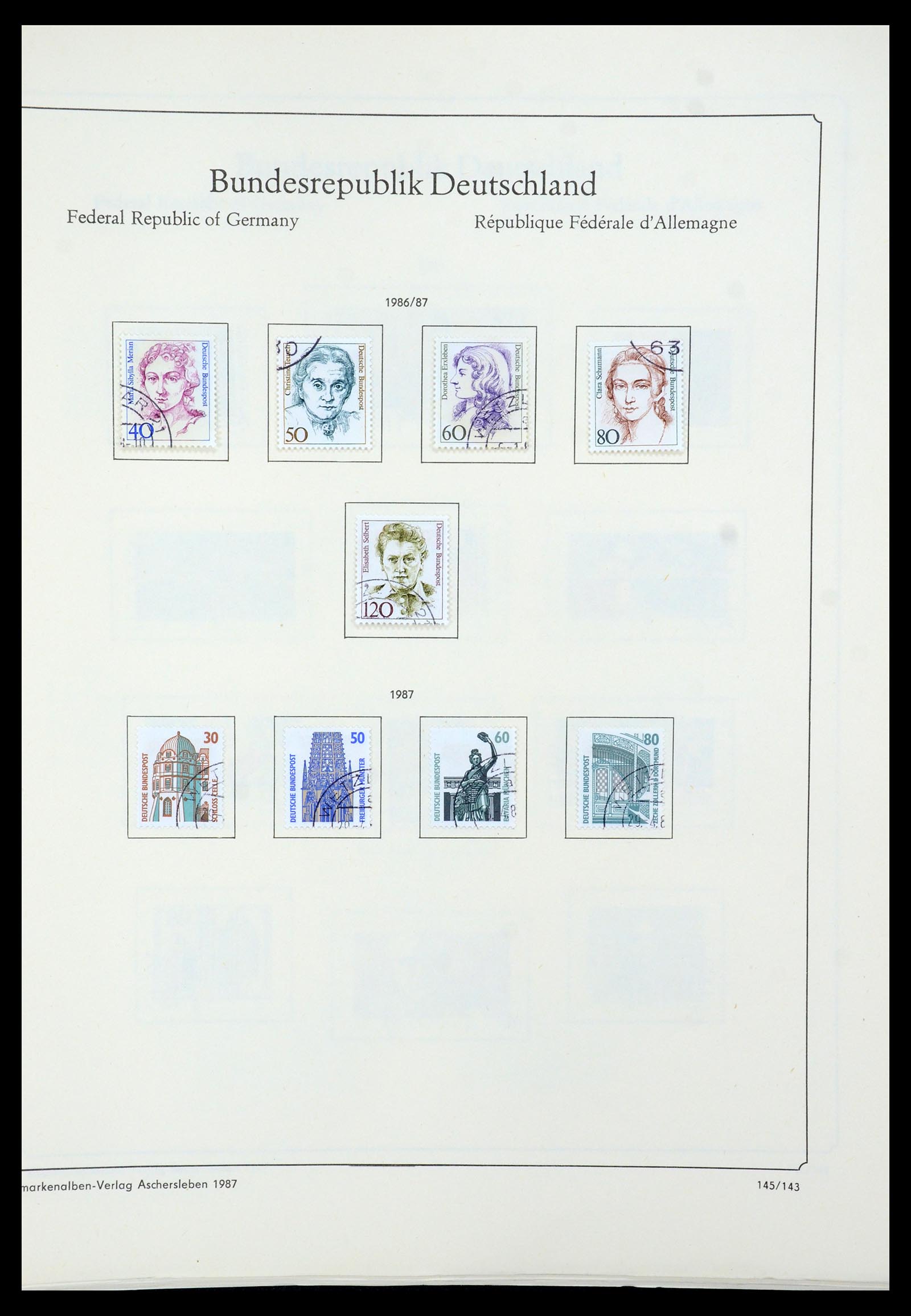 35548 150 - Postzegelverzameling 35548 Duitsland 1945-1989.