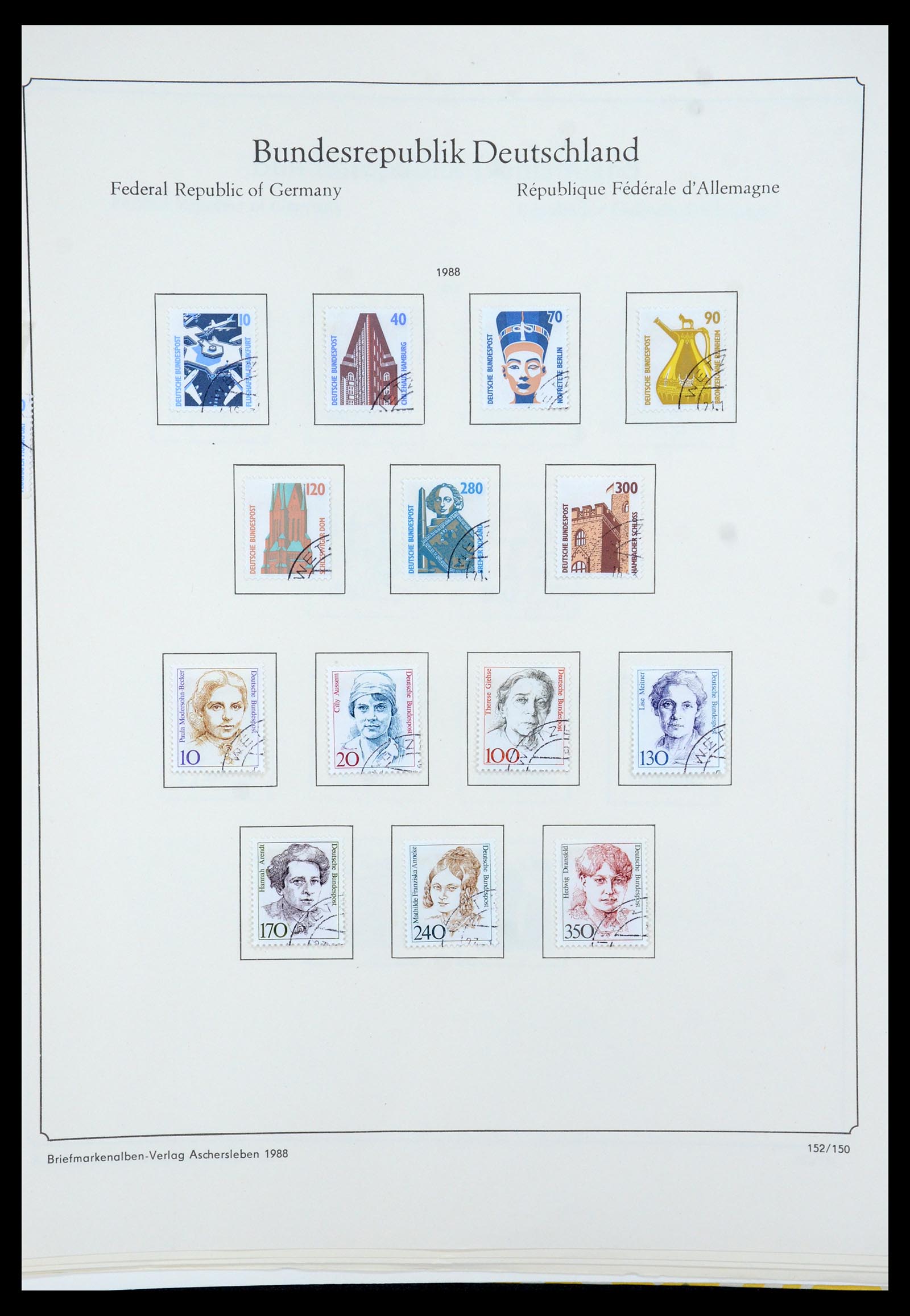 35548 157 - Postzegelverzameling 35548 Duitsland 1945-1989.