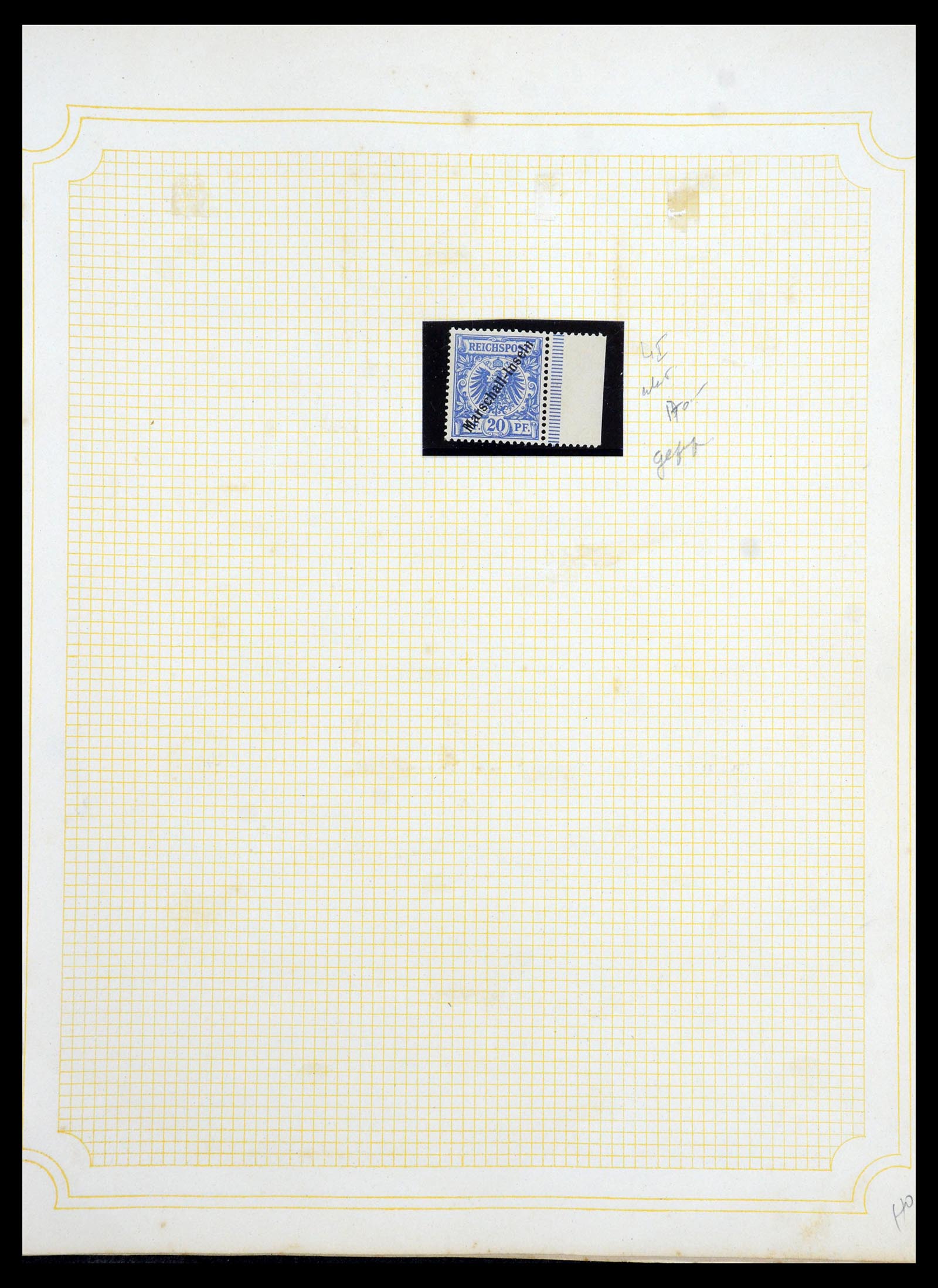 35550 030 - Postzegelverzameling 35550 Duitse koloniën 1889-1919.