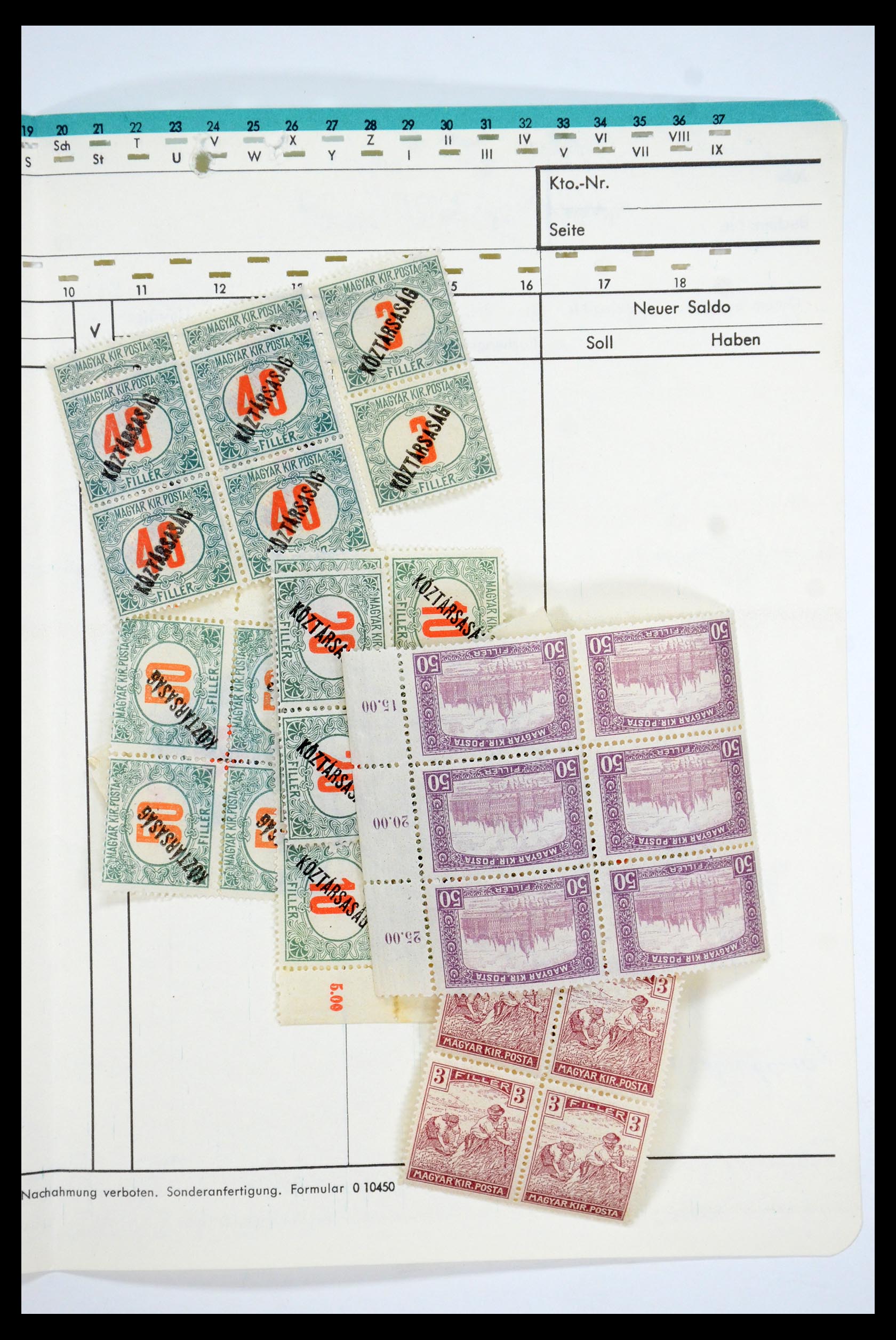 35554 003 - Postzegelverzameling 35554 Hongarije 1872-1970.